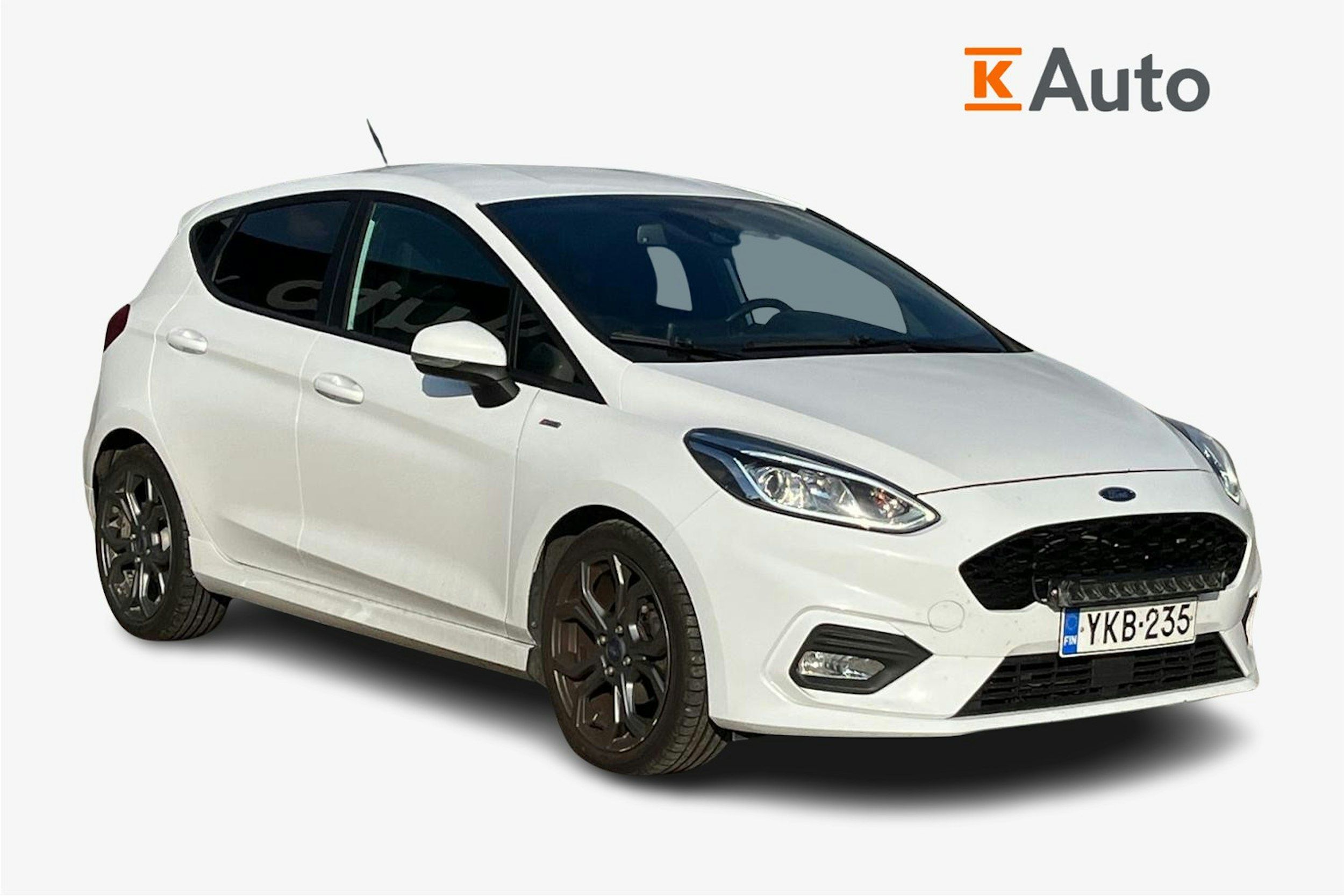 valkoinen Ford Fiesta 2018 kuva 1.