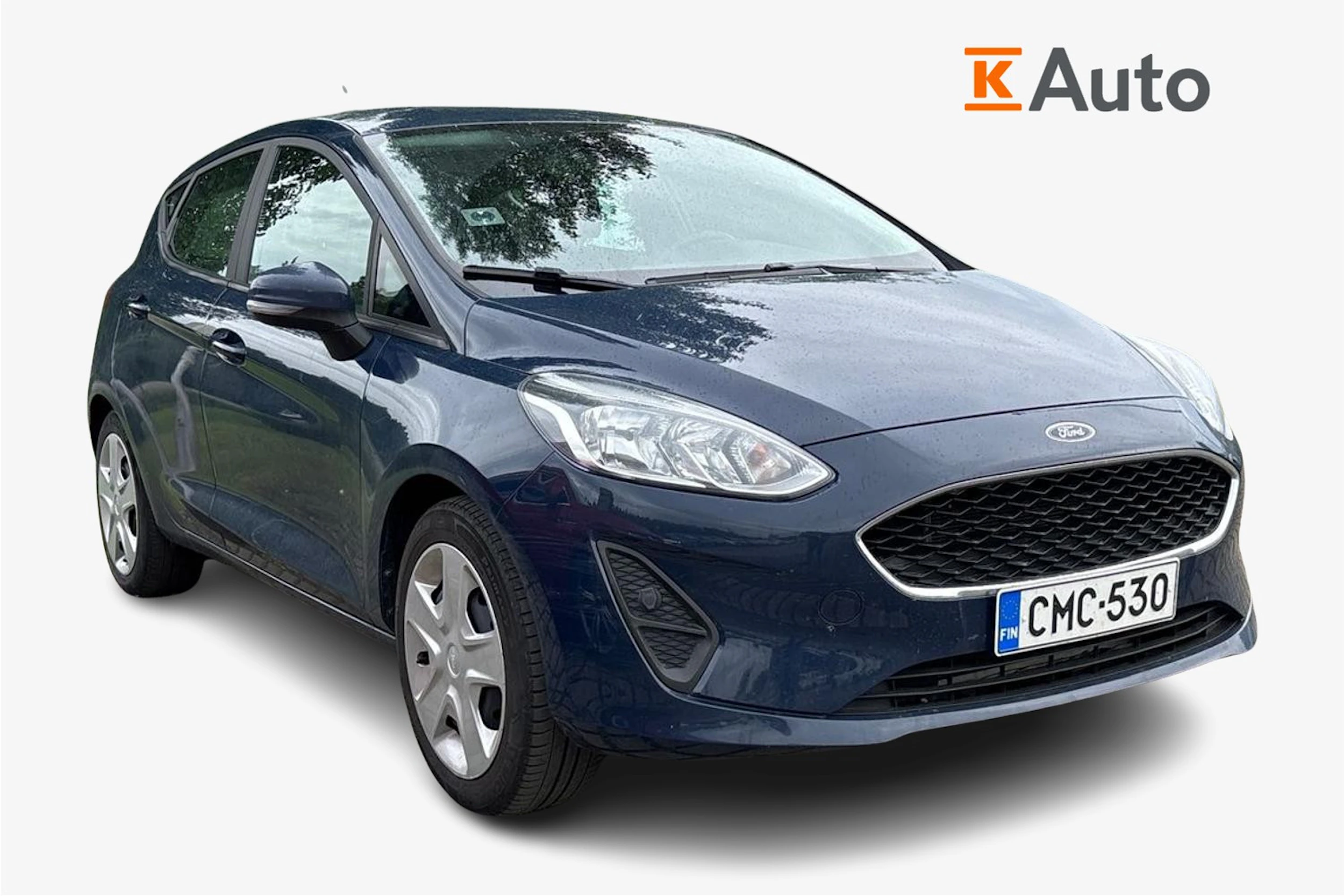 sininen Ford Fiesta 2019 kuva 1.
