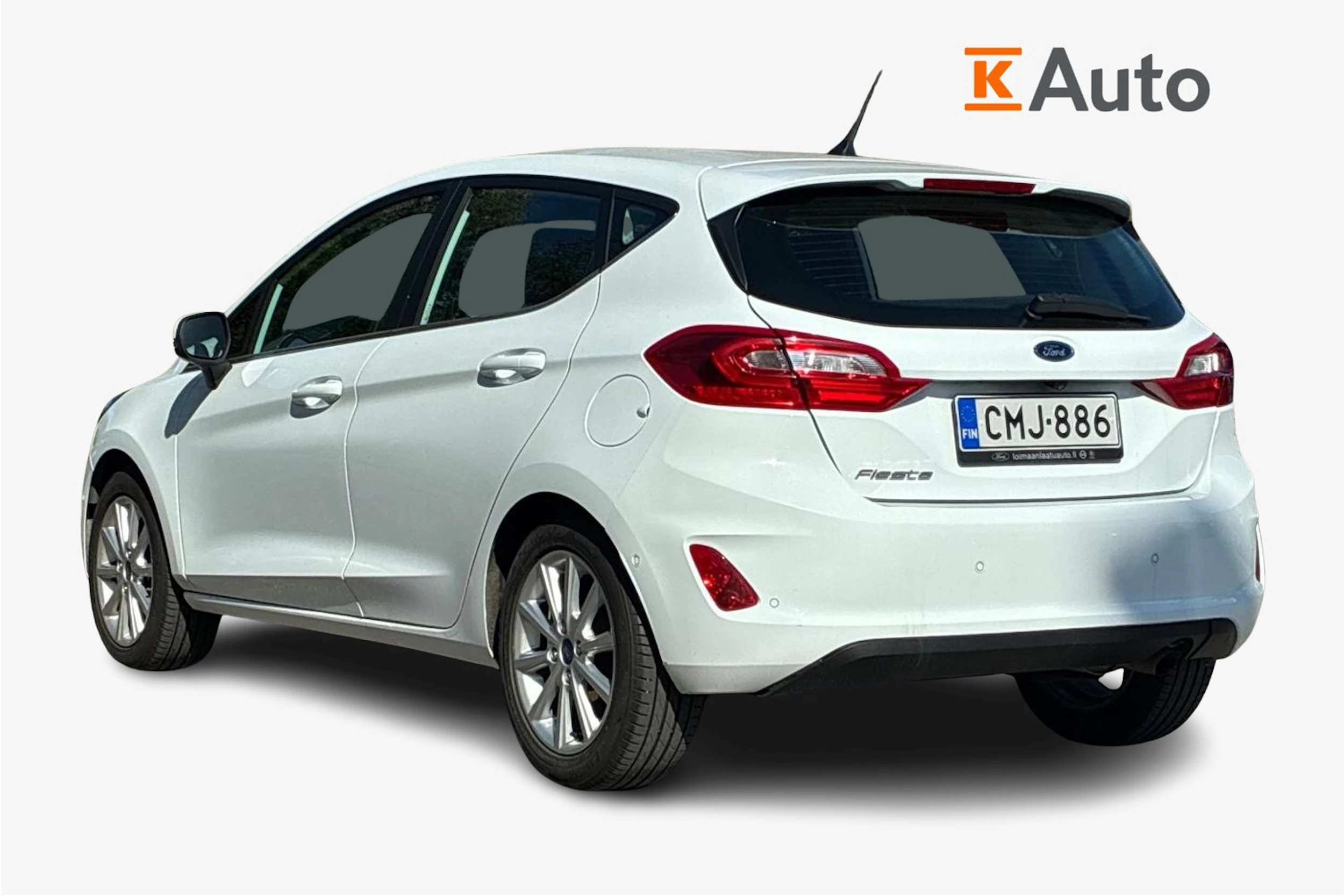 Valkoinen Ford FIESTA 2019 kuva 2.