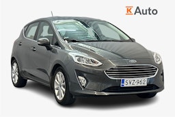 harmaa Ford Fiesta 2019 kuva 1.
