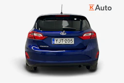 sininen metalliväri Ford Fiesta 2019 kuva 4.