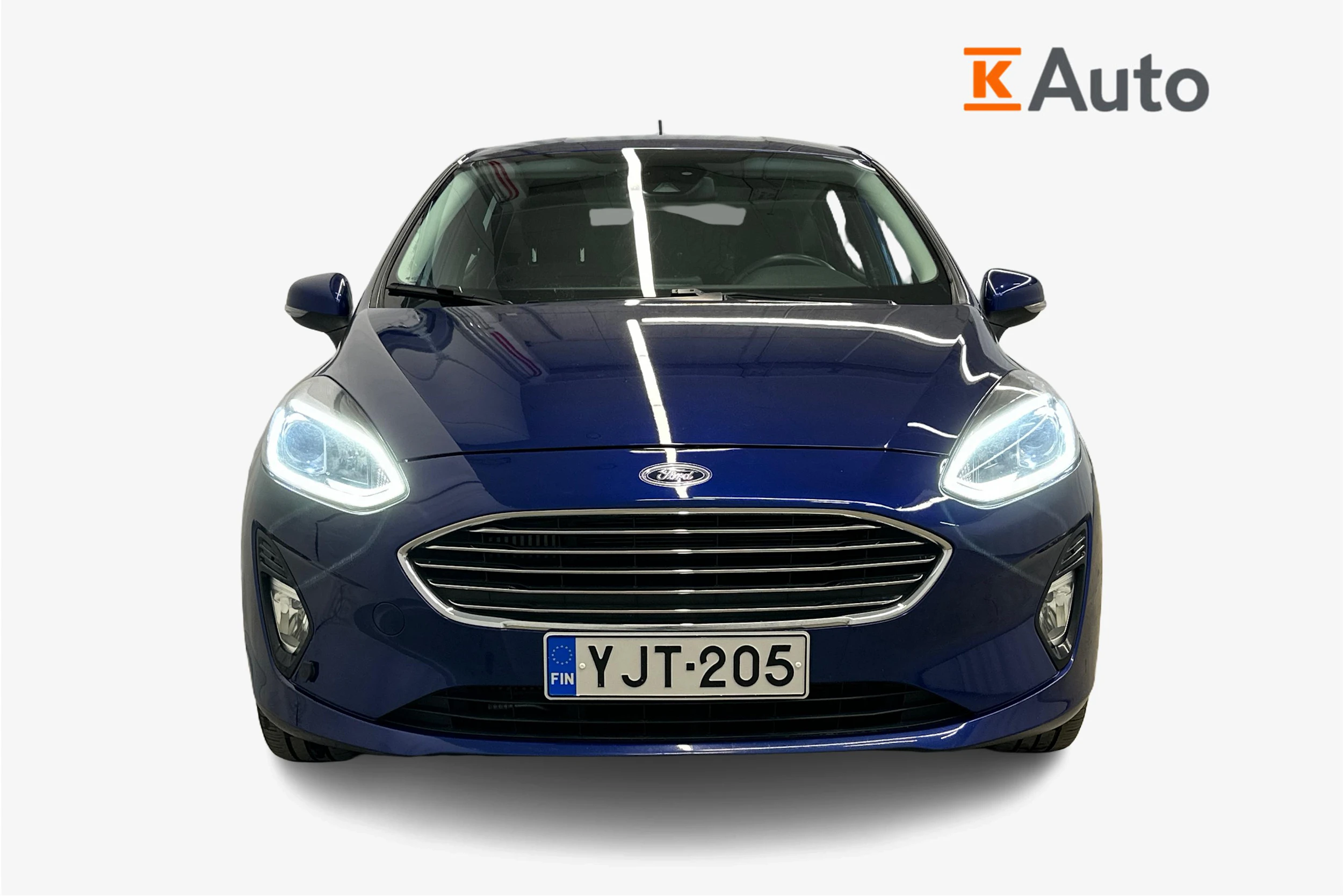 sininen metalliväri Ford Fiesta 2019 kuva 5.