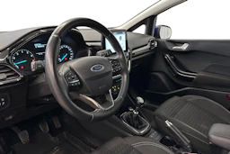 sininen metalliväri Ford Fiesta 2019 kuva 8.