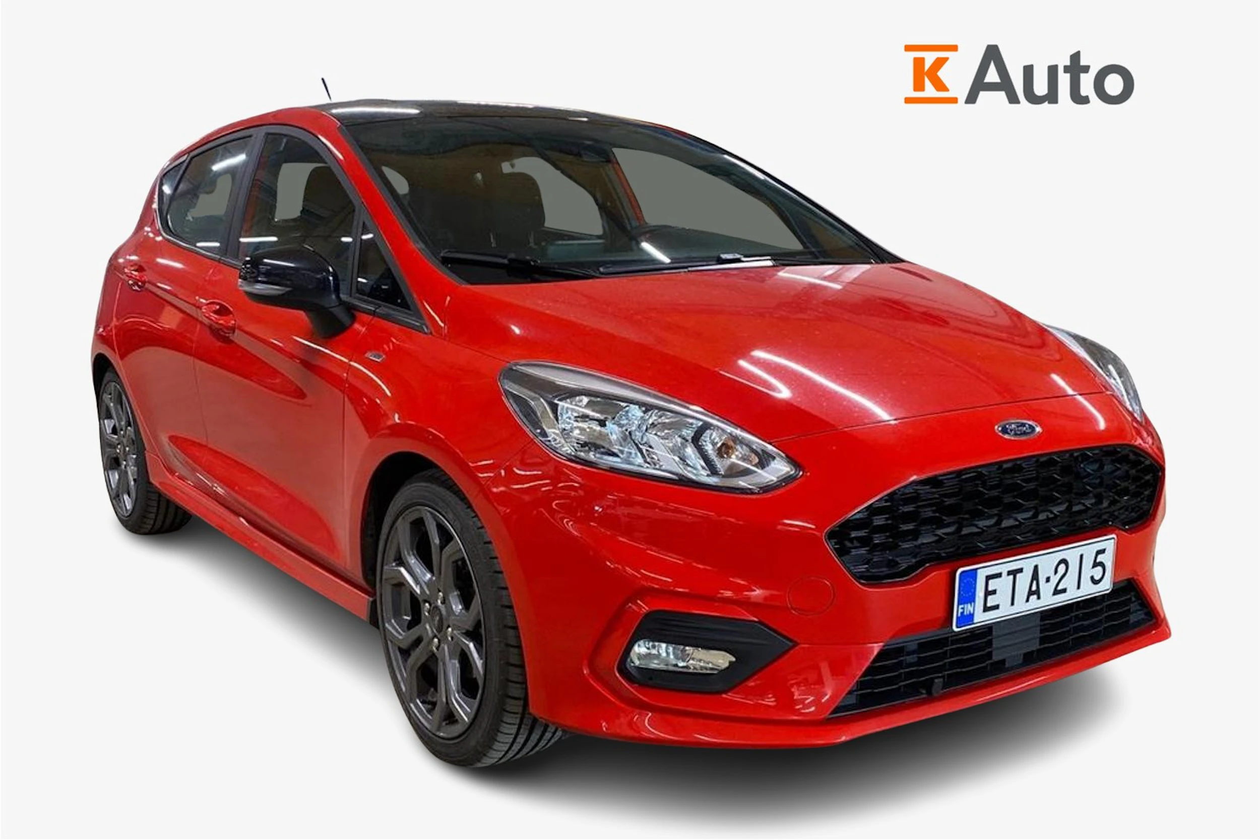 punainen Ford Fiesta 2020 kuva 1.