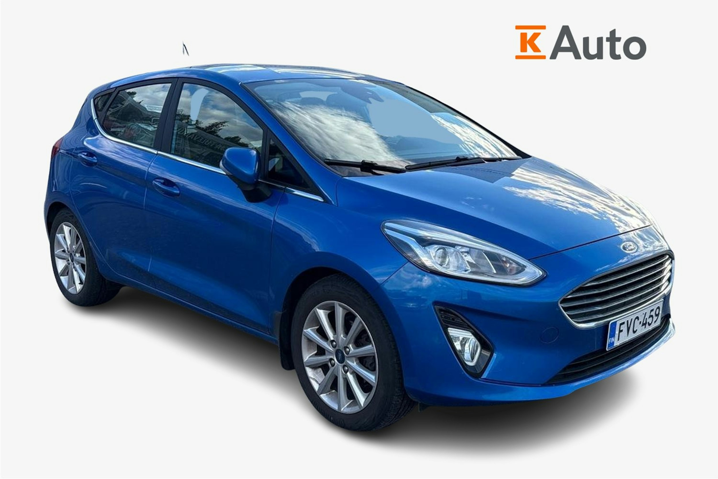 sininen Ford Fiesta 2020 kuva 1.