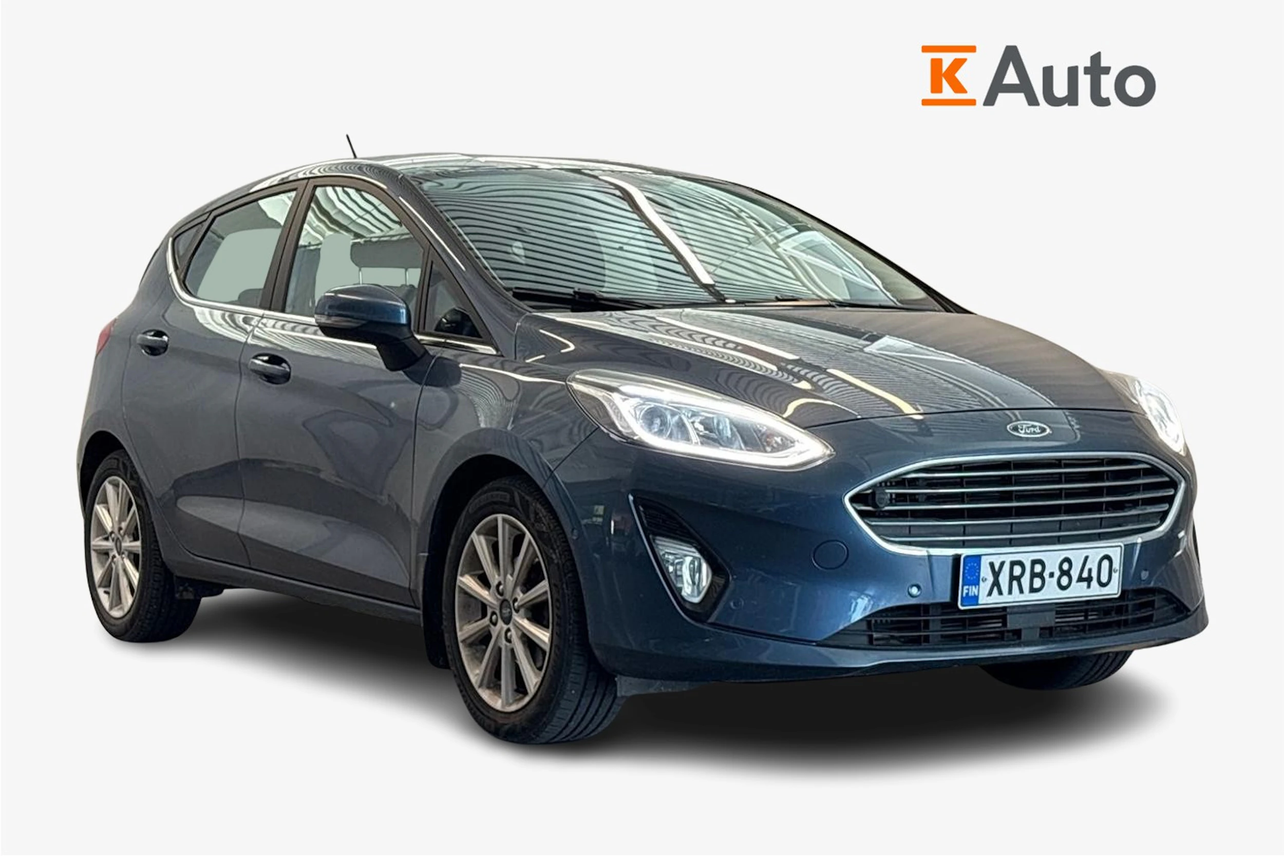 sininen Ford Fiesta 2020 kuva 1.
