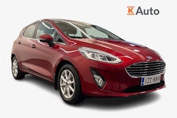 punainen Ford Fiesta 2021 kuva 1.