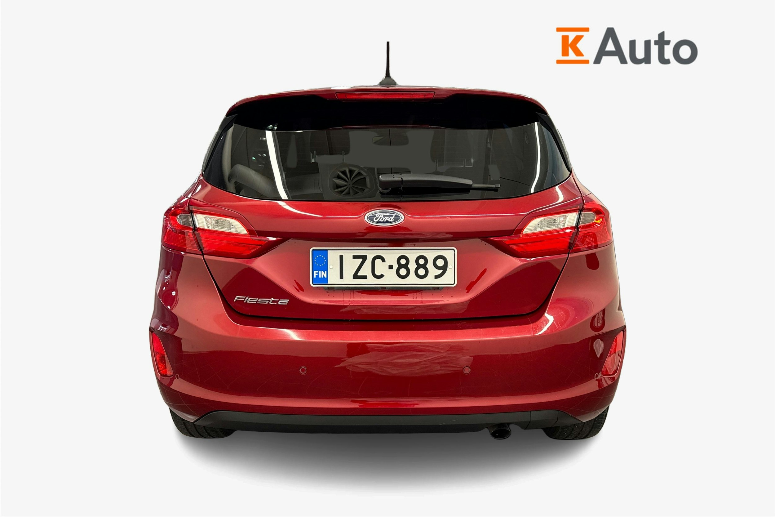punainen Ford Fiesta 2021 kuva 3.