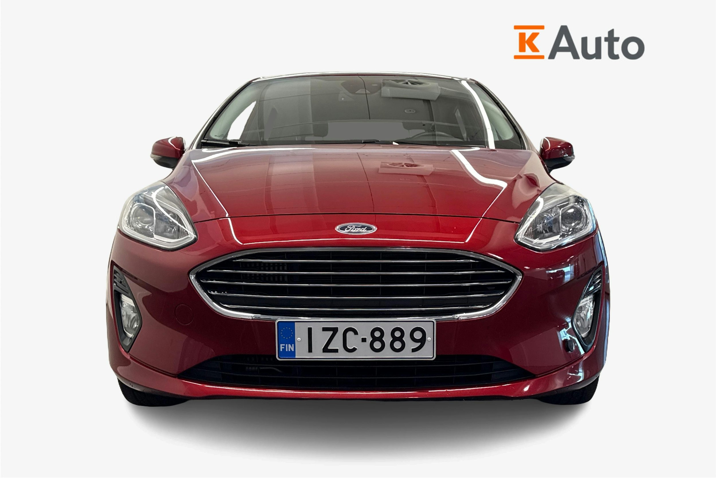 punainen Ford Fiesta 2021 kuva 5.