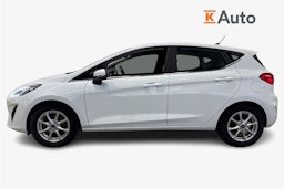valkoinen Ford Fiesta 2021 kuva 6.