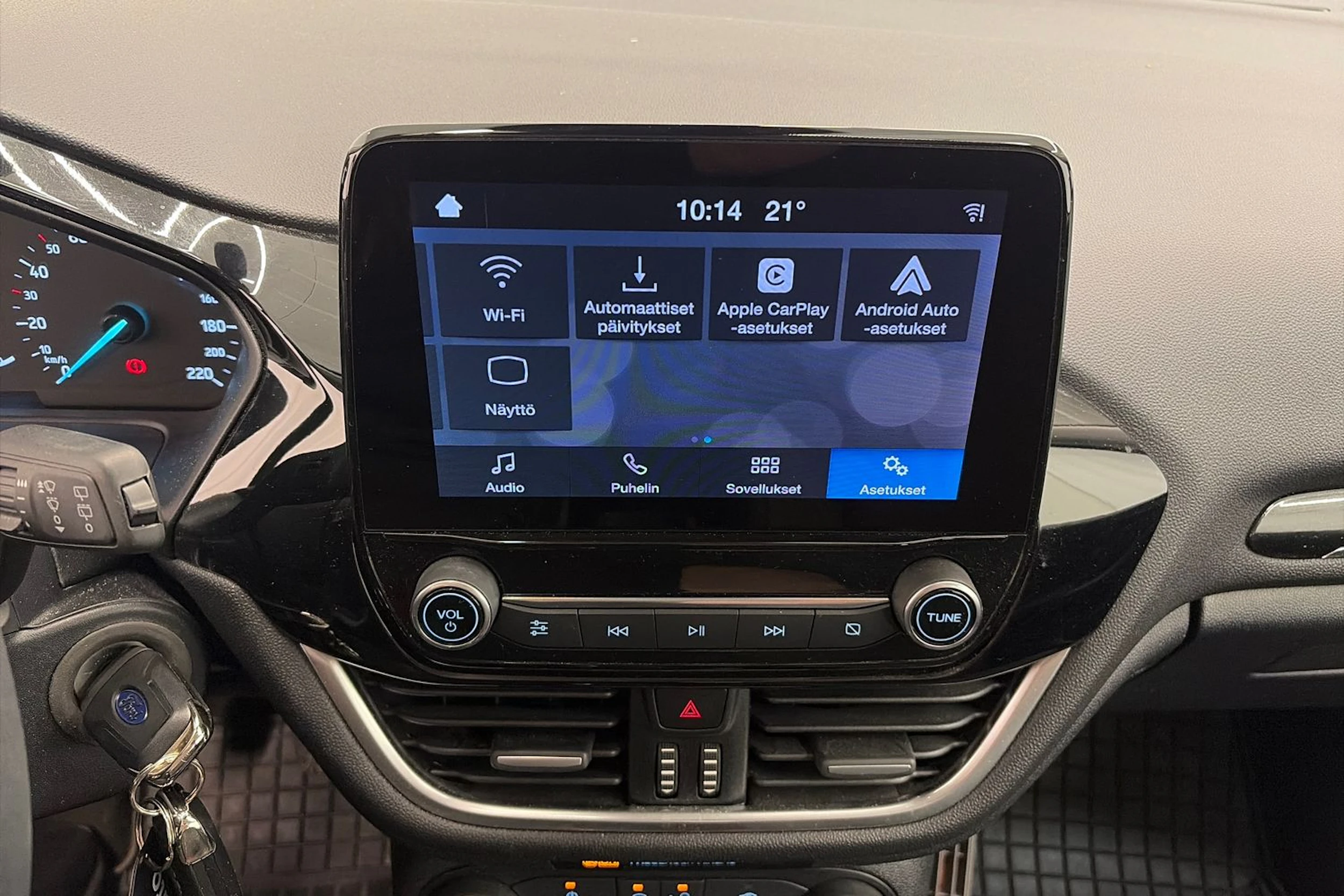 sininen Ford Fiesta 2022 kuva 21.