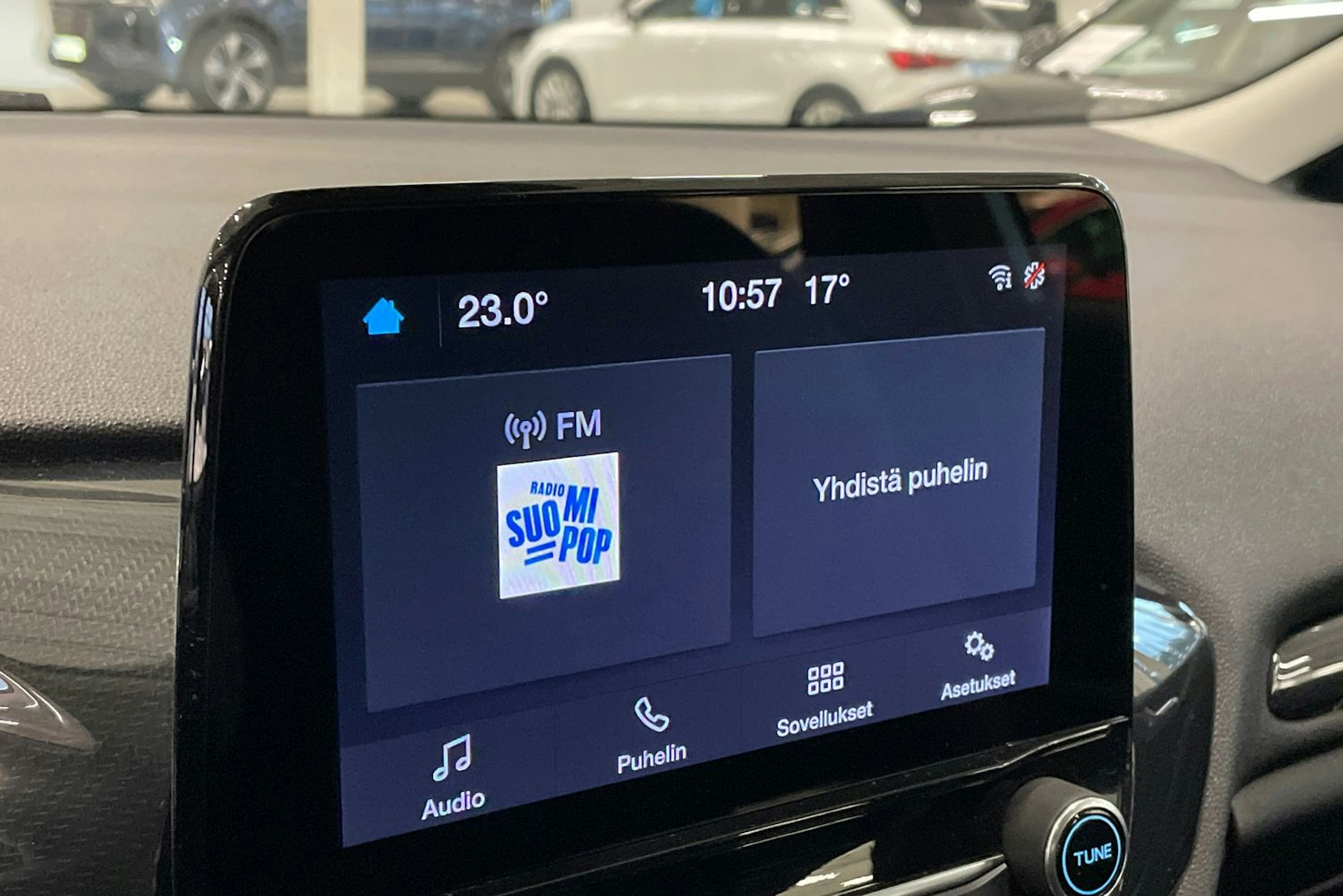 sininen Ford Fiesta 2022 kuva 18.