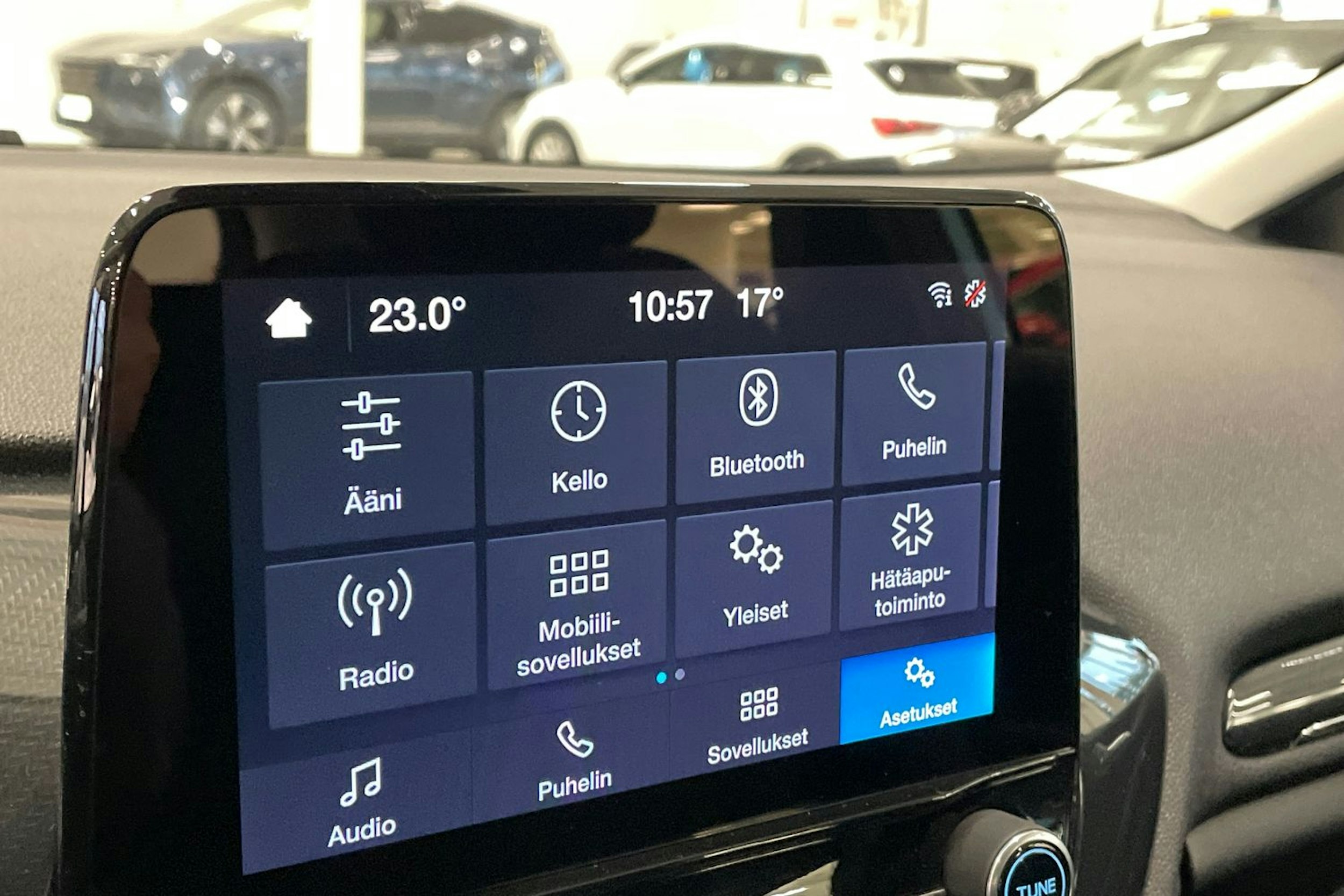 sininen Ford Fiesta 2022 kuva 19.