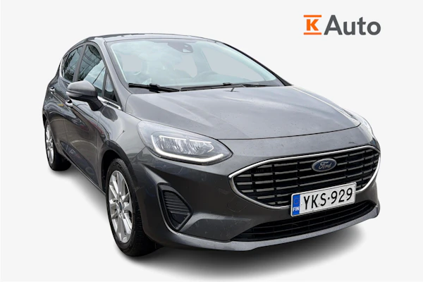 Ford Fiesta 1.0 EcoBoost Hybrid (mHEV) 125hv A7 DCT Titanium 5-ovinen