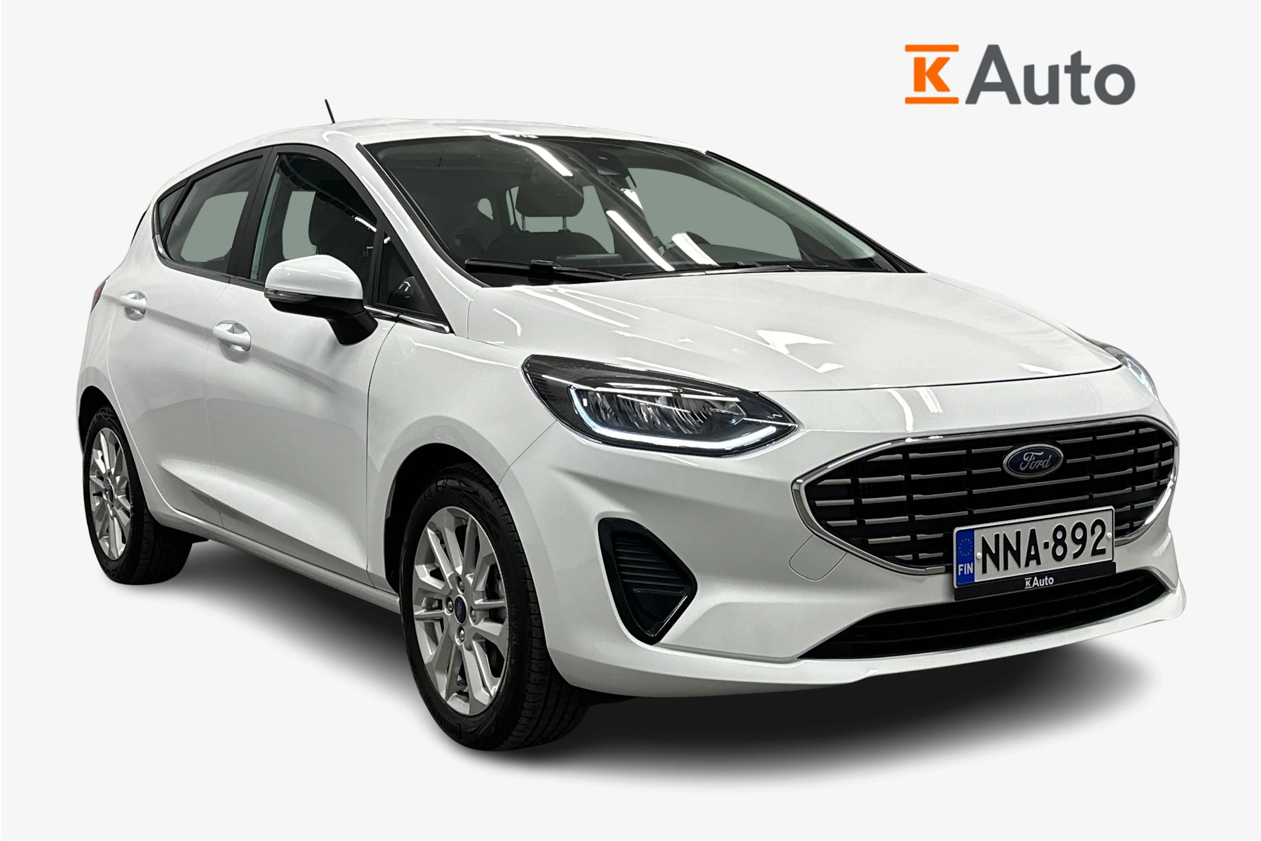 valkoinen Ford Fiesta 2023 kuva 1.