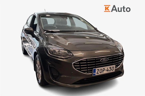 Ford Fiesta 1.0 EcoBoost Hybrid (mHEV) 125hv A7 DCT Titanium 5-ovinen | Suomiauto | P-Tutka | LED Ajovalot |