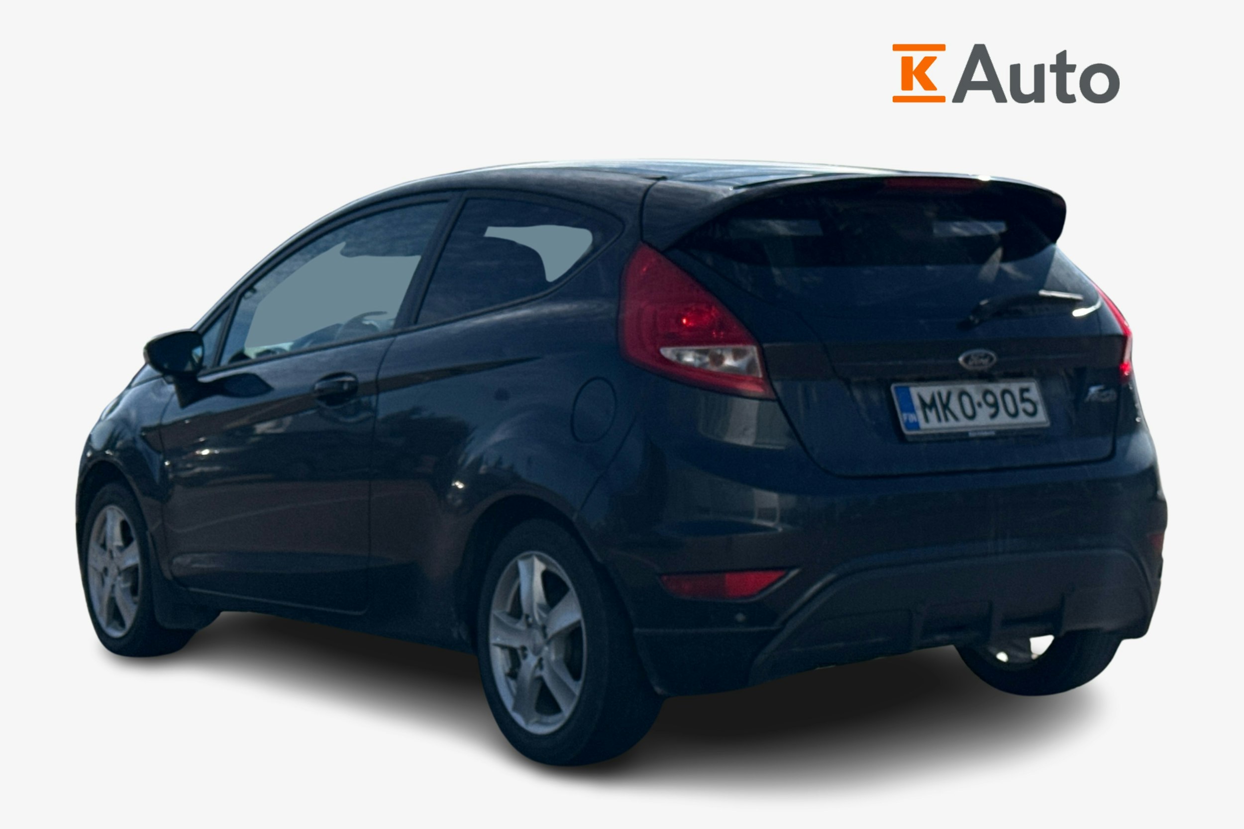 musta Ford Fiesta Van 2011 kuva 2.