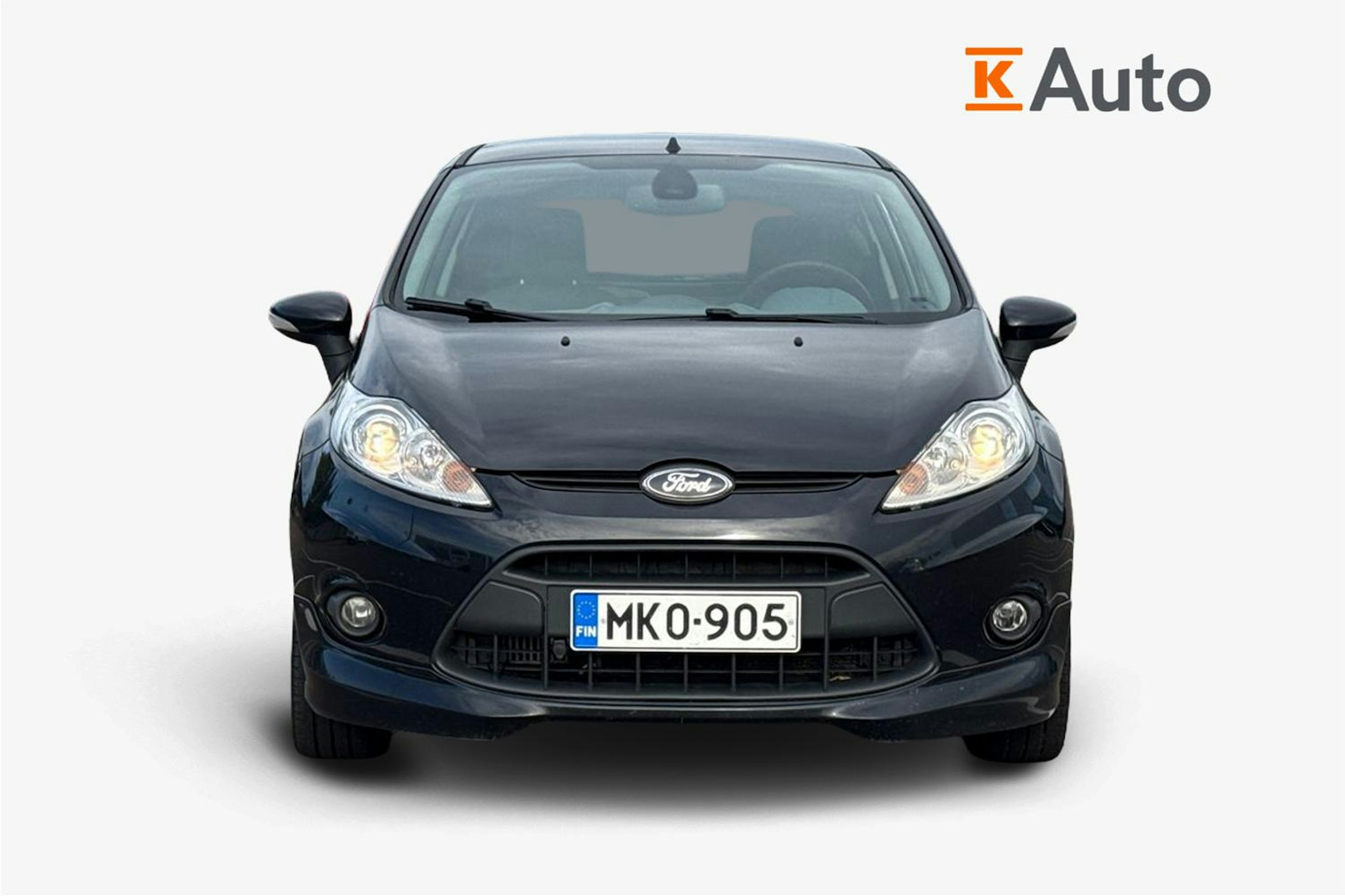 musta Ford Fiesta Van 2011 kuva 5.