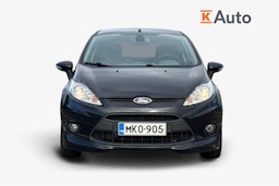musta Ford Fiesta Van 2011 kuva 5.