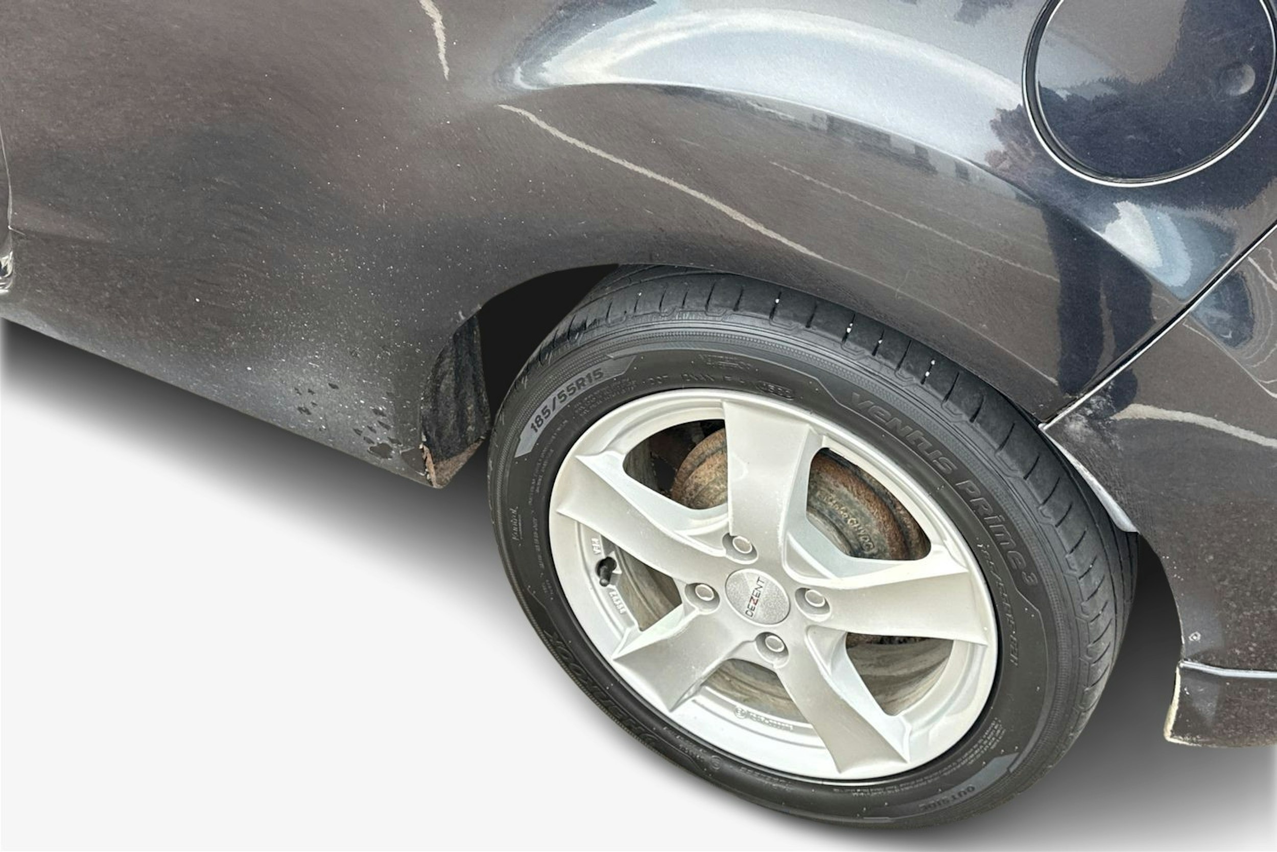 musta Ford Fiesta Van 2011 kuva 11.