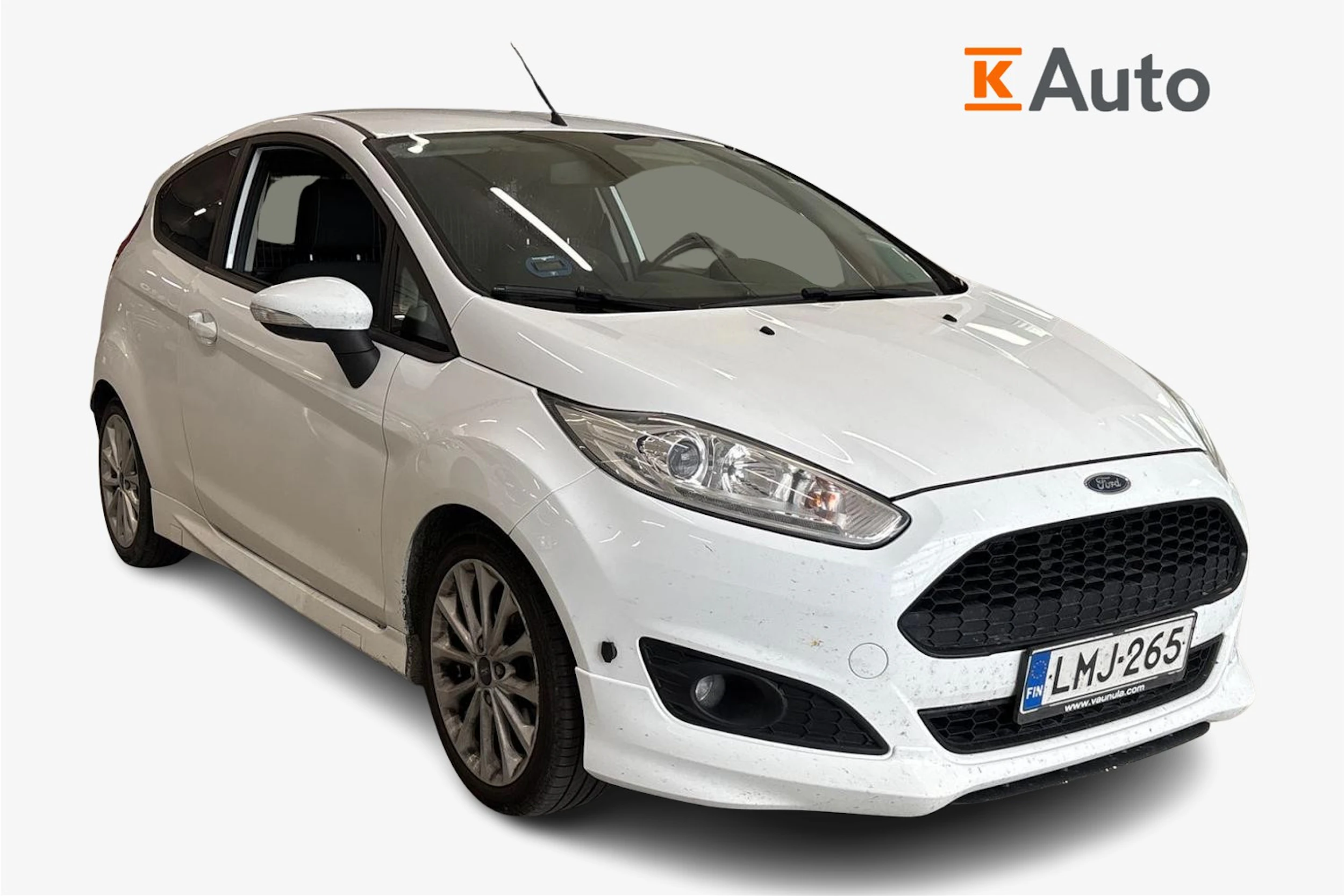 valkoinen Ford Fiesta Van 2013 kuva 1.