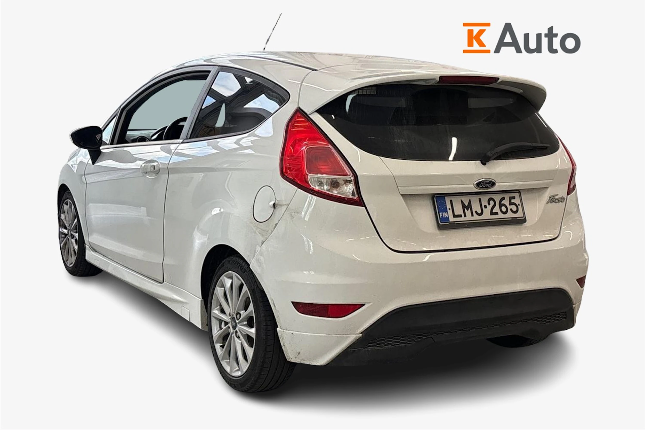 valkoinen Ford Fiesta Van 2013 kuva 2.