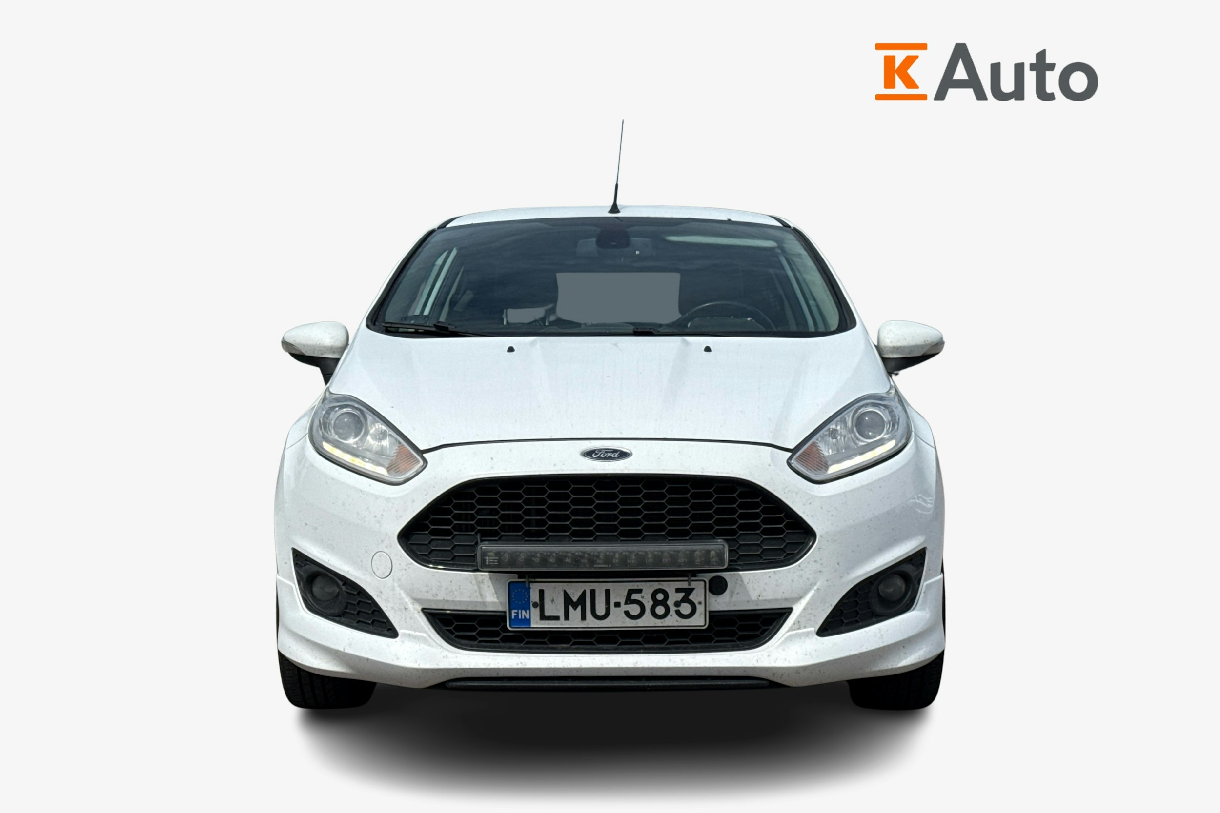 Valkoinen Ford Fiesta Van 2015 kuva 4.