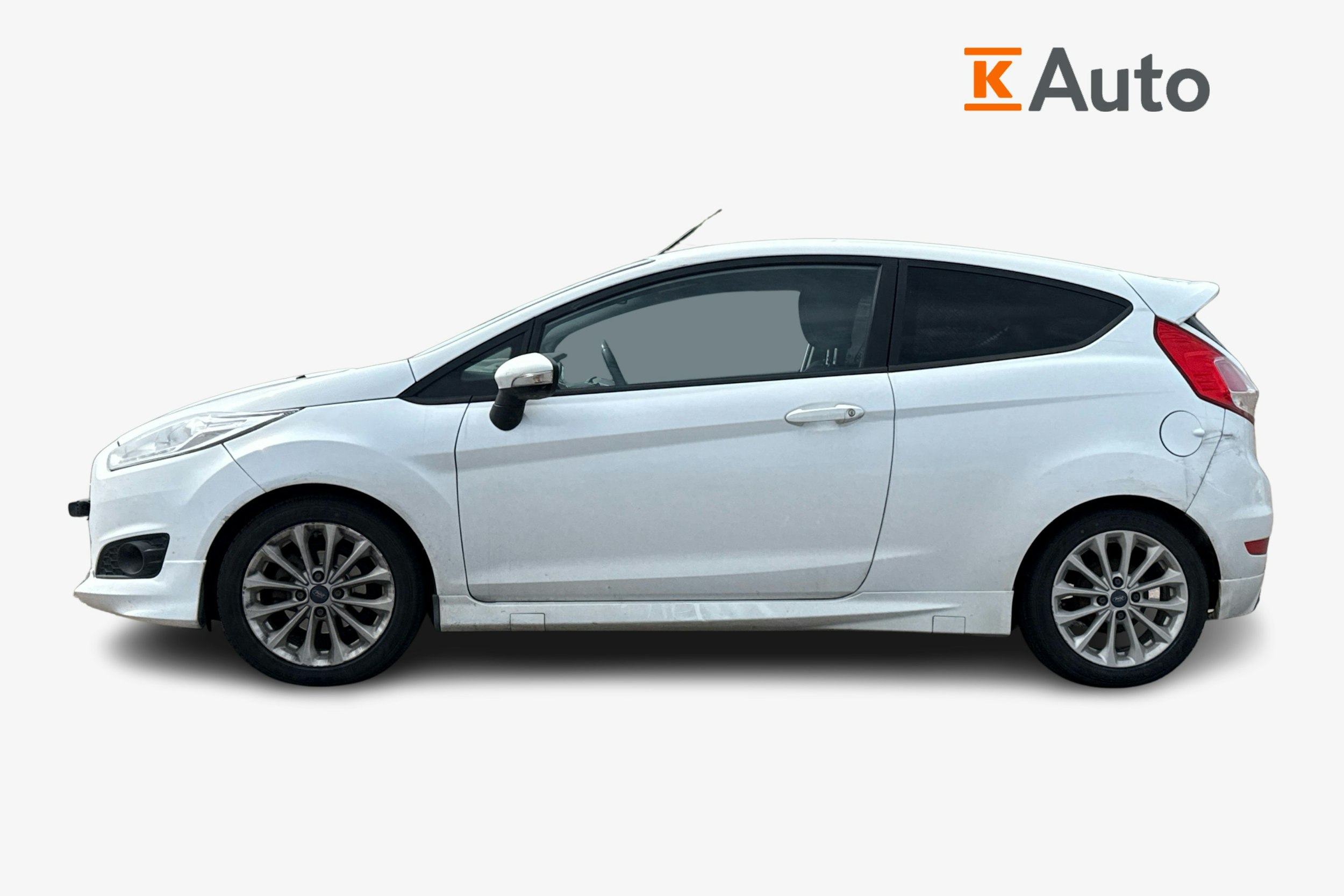 Valkoinen Ford Fiesta Van 2015 kuva 5.