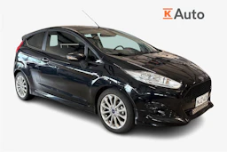 Musta Ford Fiesta Van 2015 kuva 1.