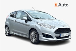 harmaa Ford Fiesta Van 2015 kuva 1.