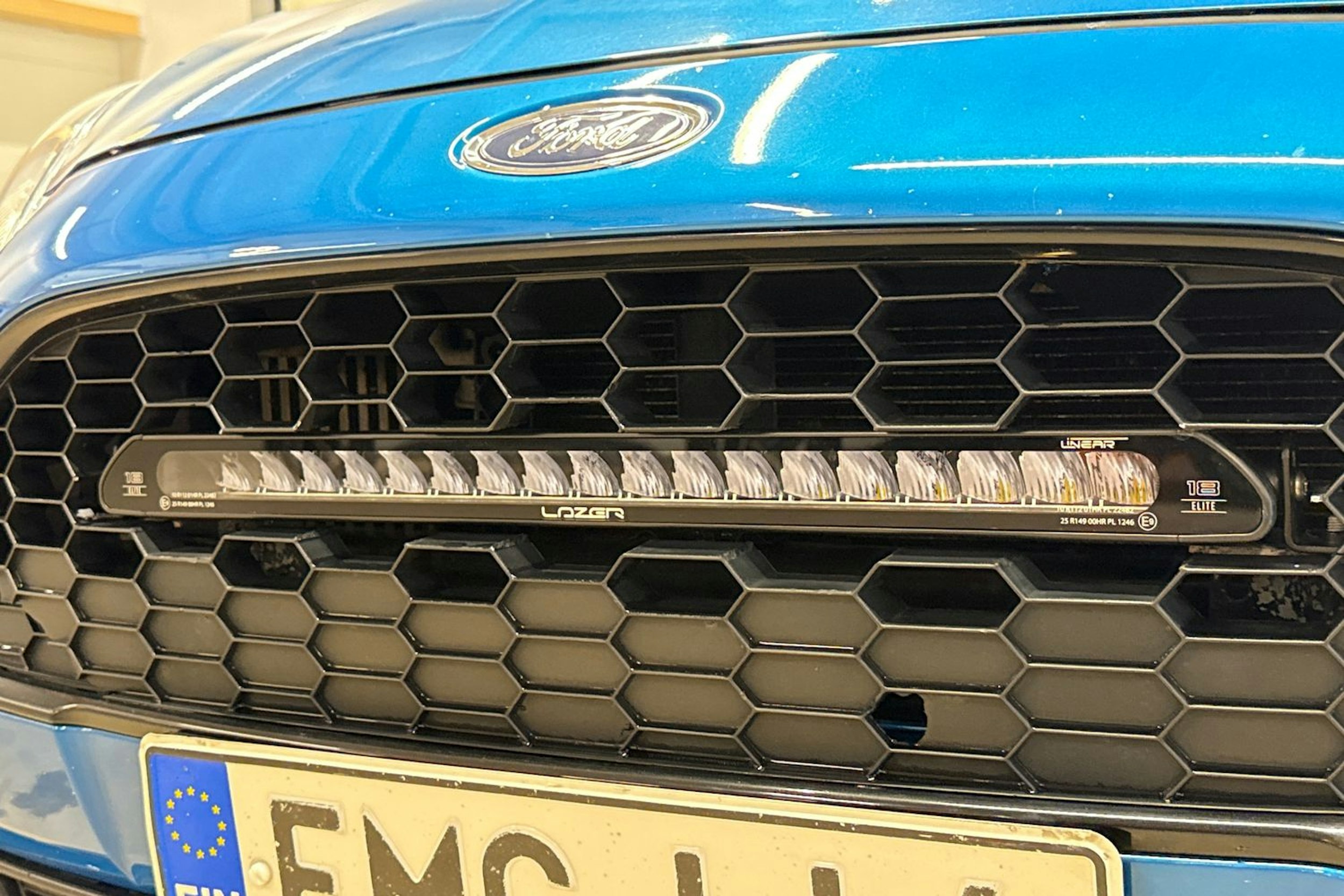 sininen Ford Fiesta Van 2016 kuva 26.
