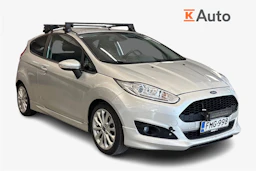 Harmaa Ford Fiesta Van 2016 kuva 1.