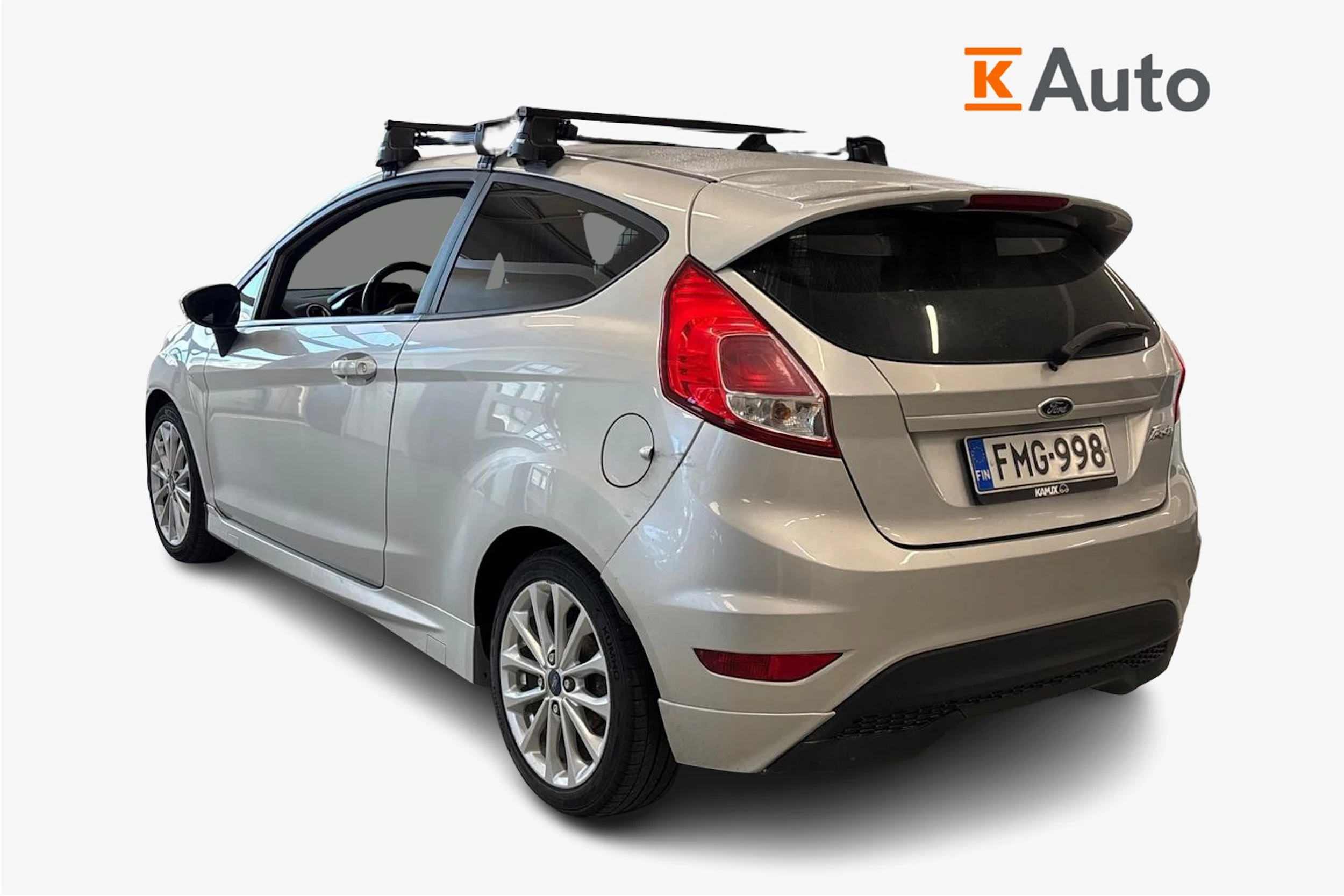 Harmaa Ford Fiesta Van 2016 kuva 2.