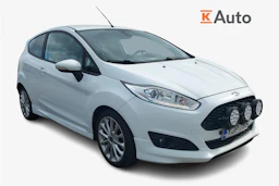 valkoinen Ford Fiesta Van 2017 kuva 1.