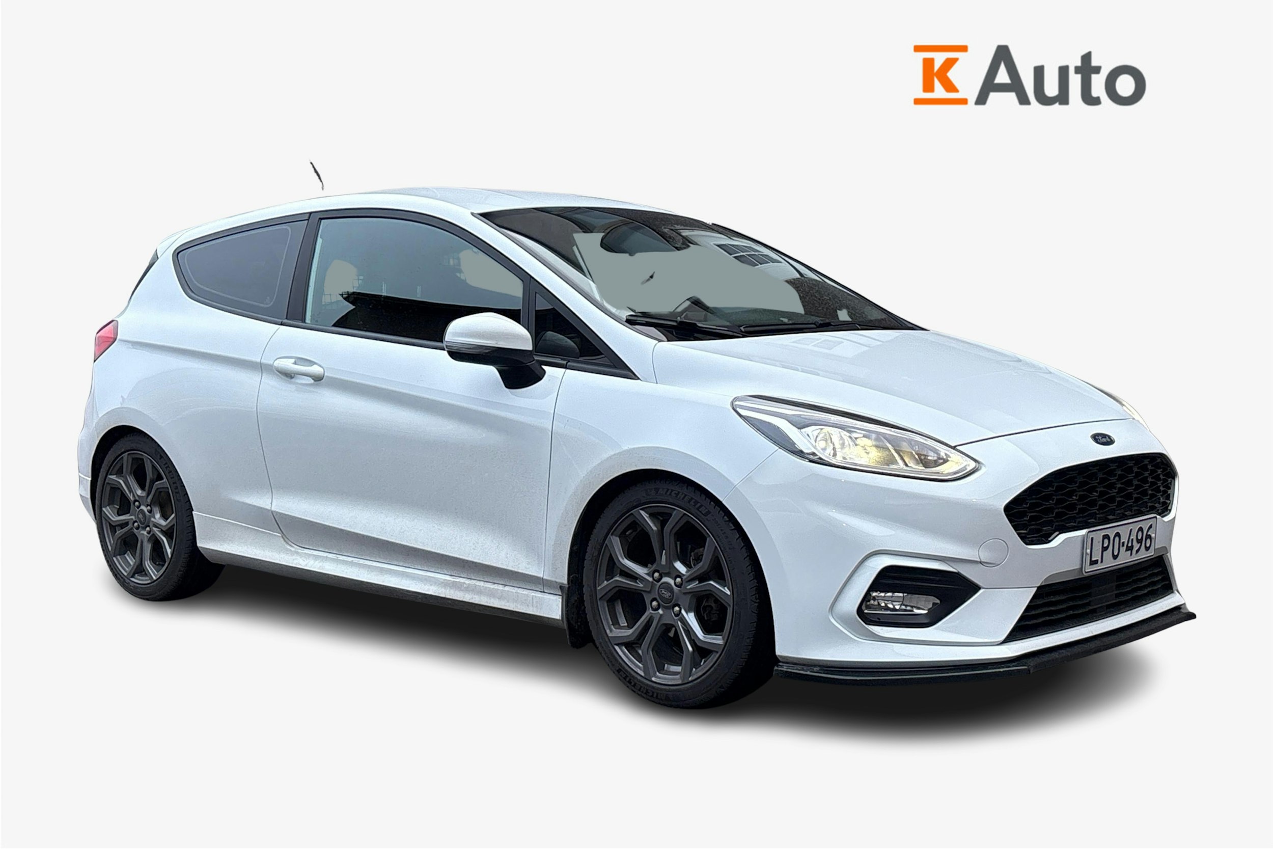 valkoinen Ford Fiesta Van 2021 kuva 1.