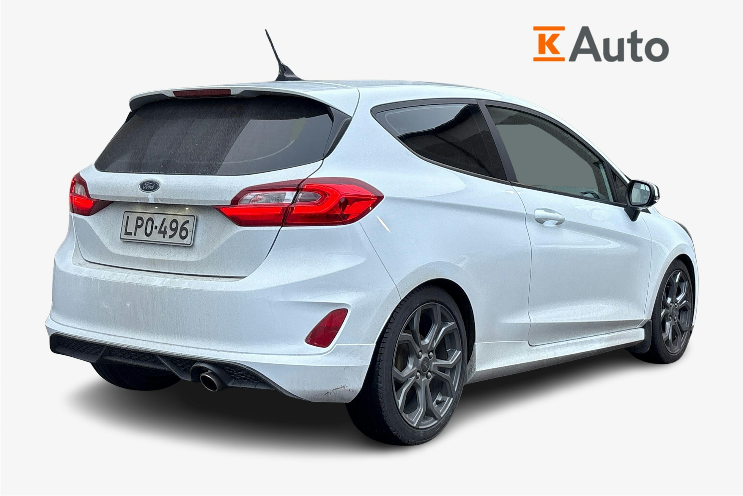 valkoinen Ford Fiesta Van 2021 kuva 2.