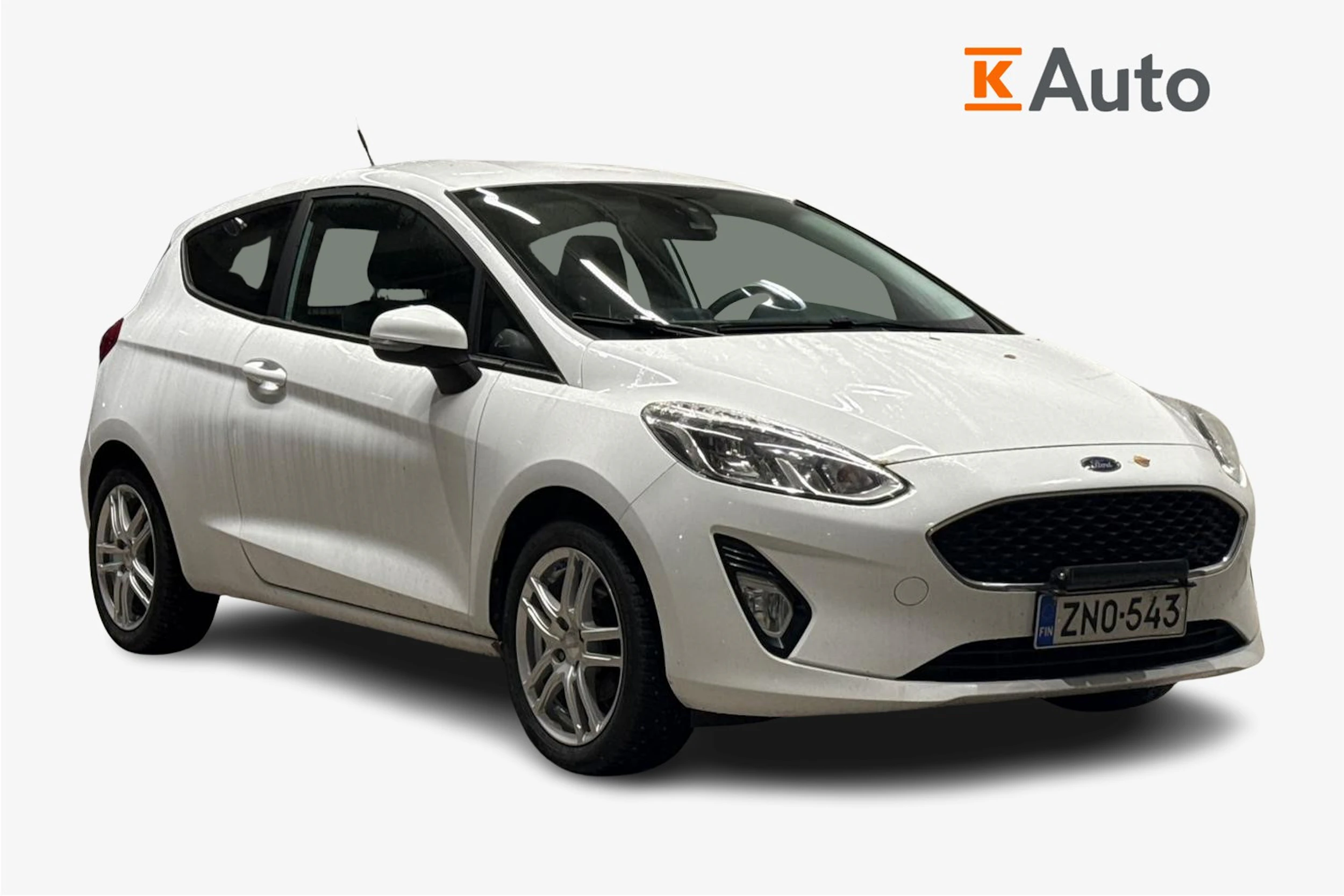 valkoinen Ford Fiesta Van 2021 kuva 1.