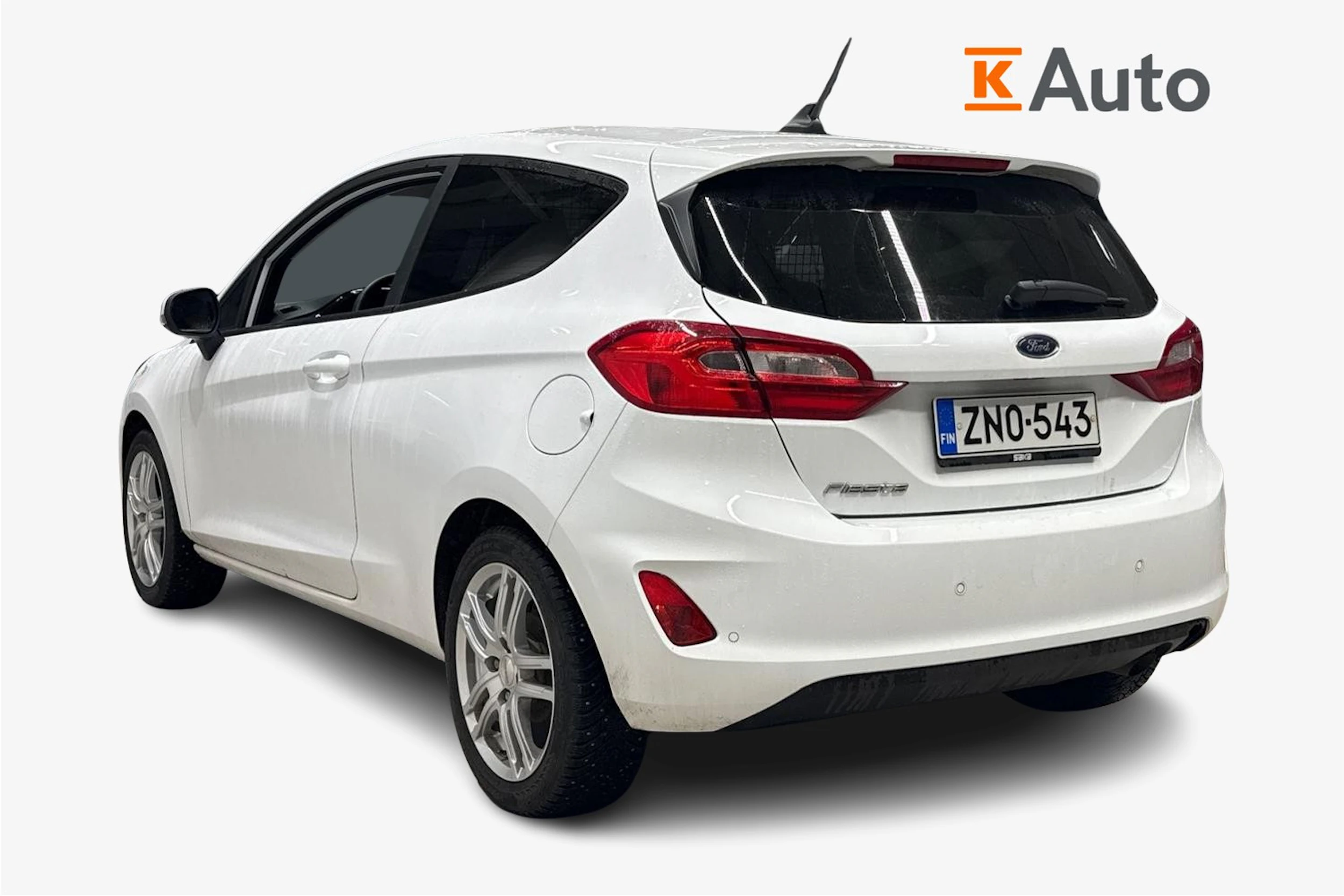 valkoinen Ford Fiesta Van 2021 kuva 2.
