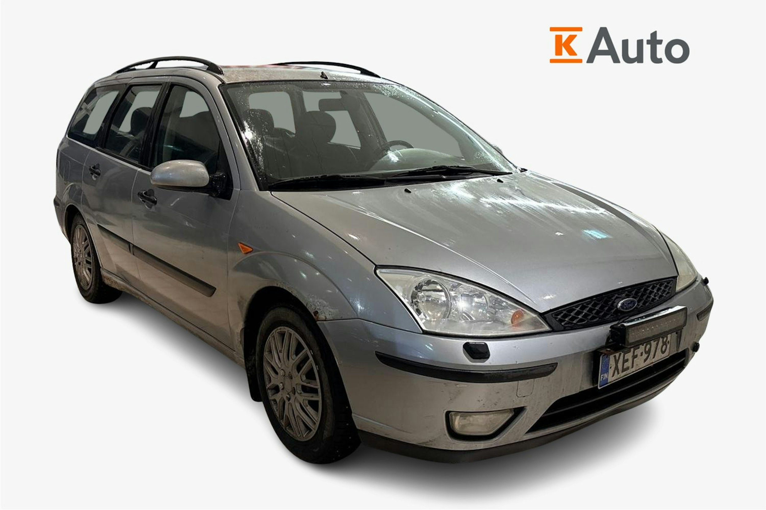 harmaa Ford Focus 2002 kuva 1.