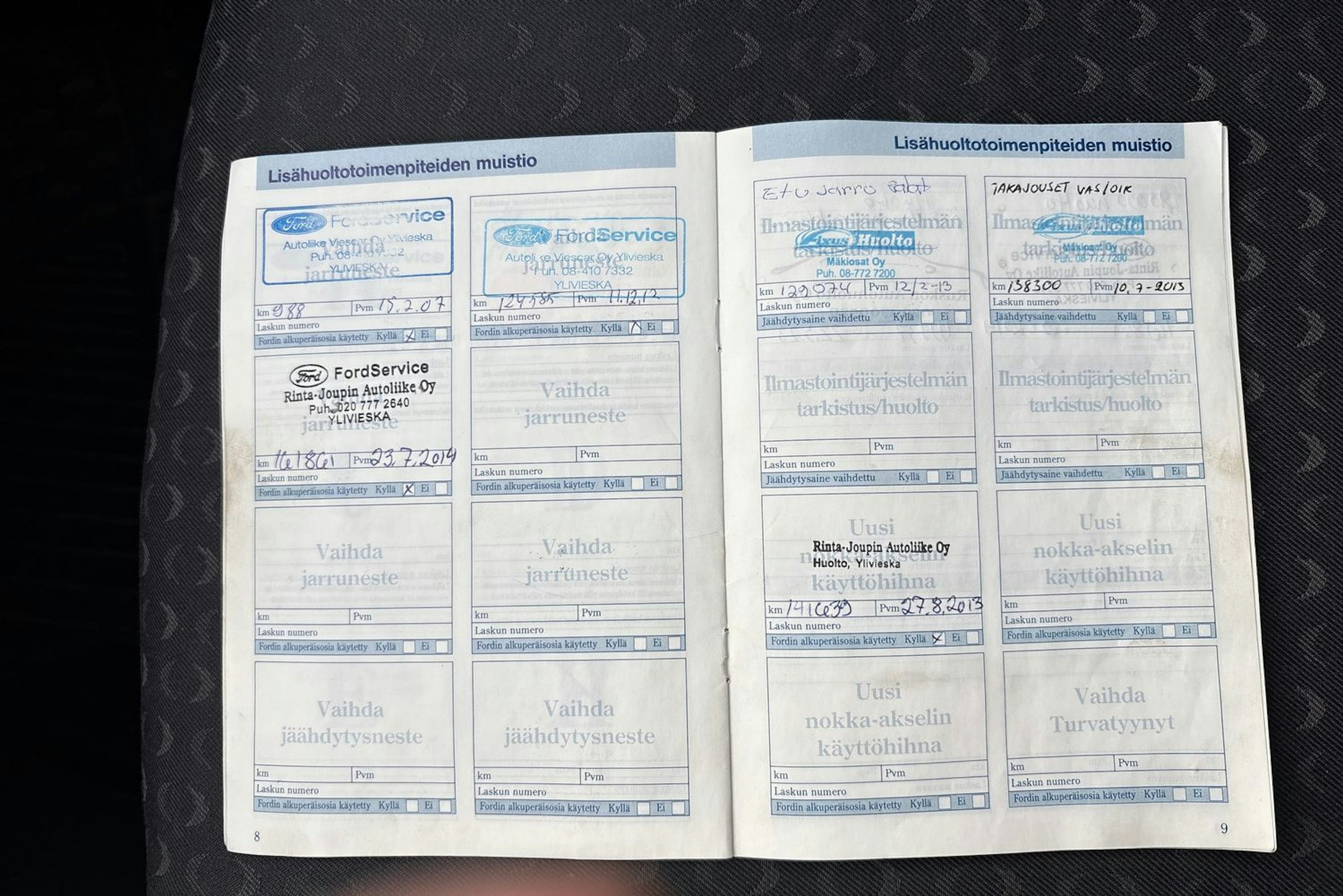 harmaa Ford Focus 2004 kuva 27.