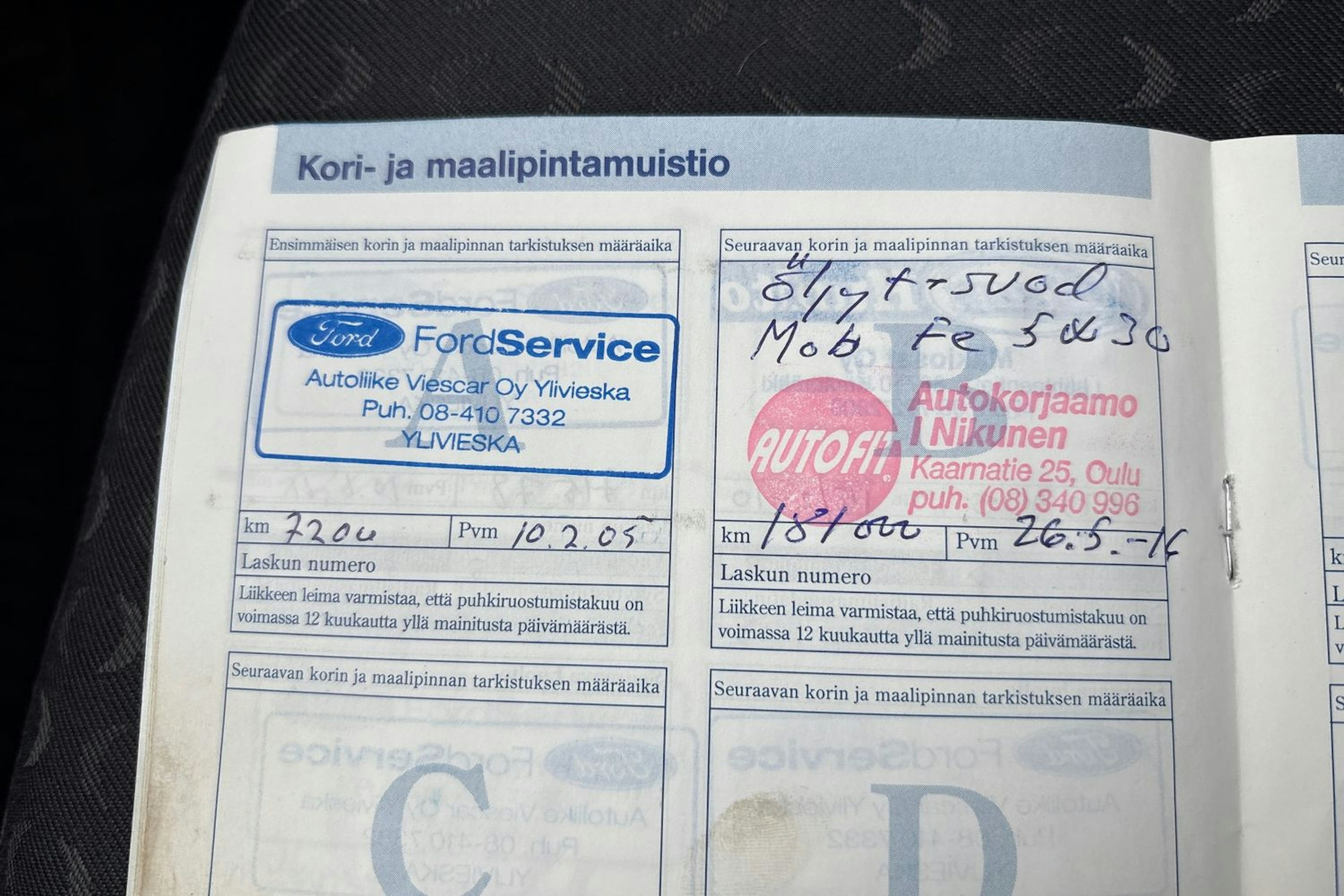 harmaa Ford Focus 2004 kuva 28.