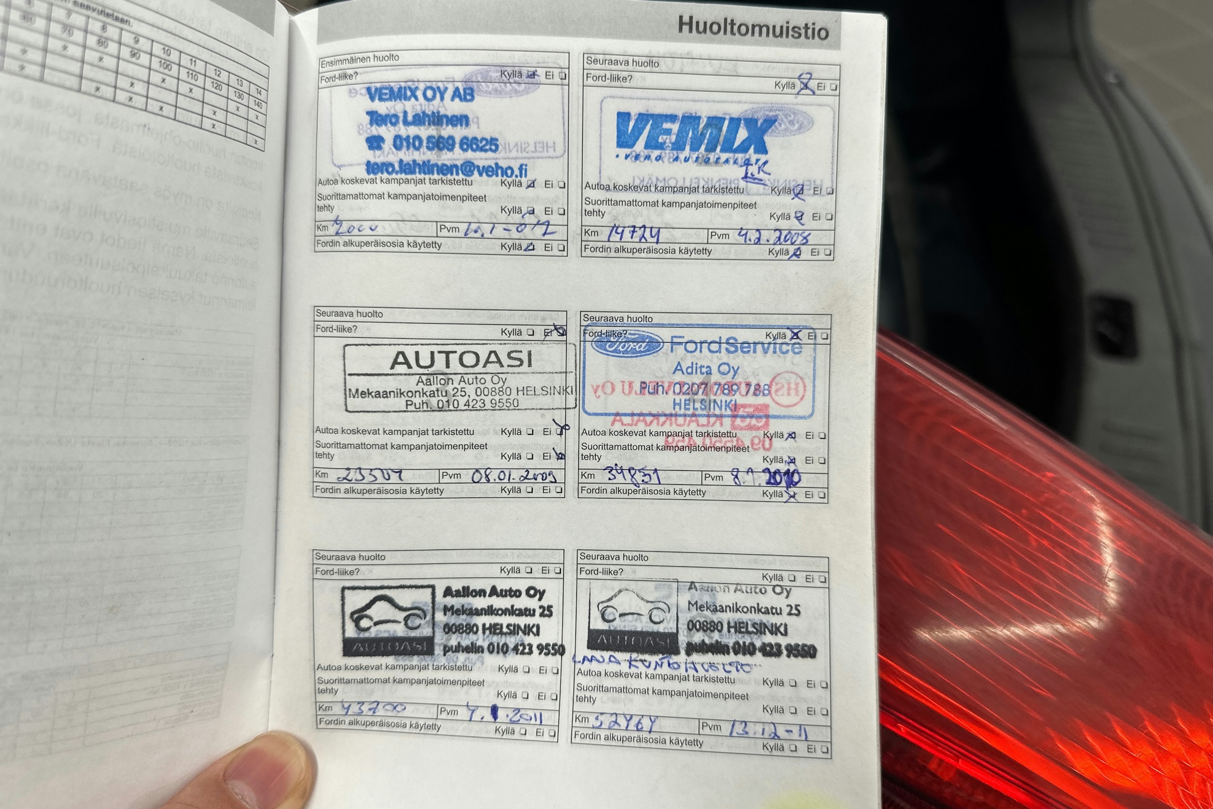 Sininen Ford FOCUS 2006 kuva 14.
