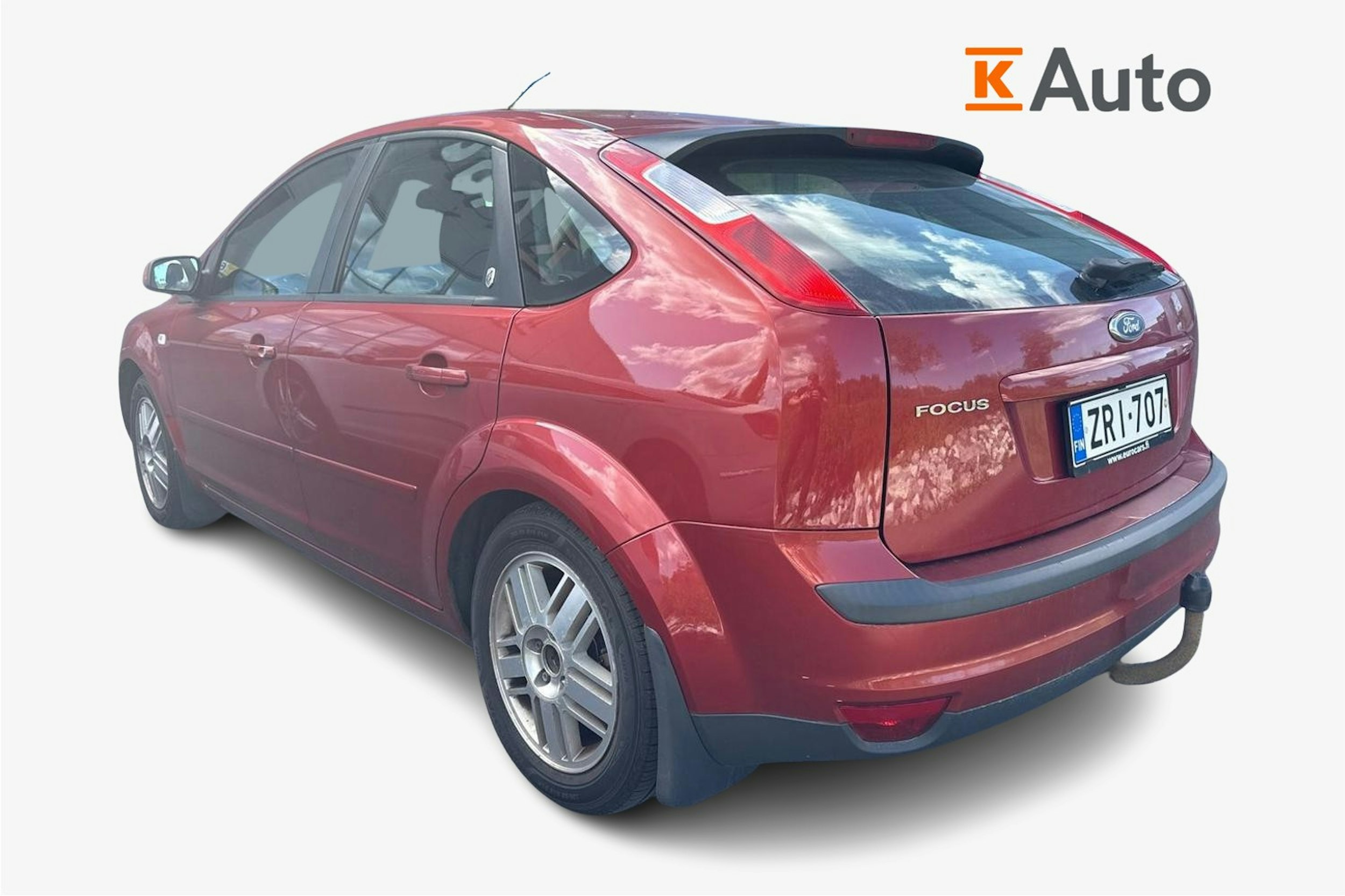 punainen Ford Focus 2006 kuva 2.