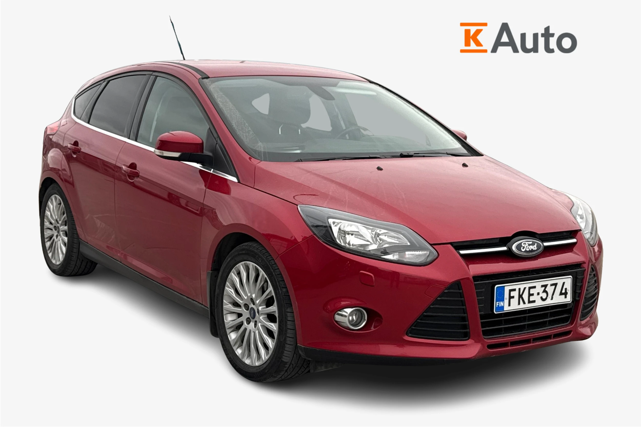 punainen Ford Focus 2011 kuva 1.