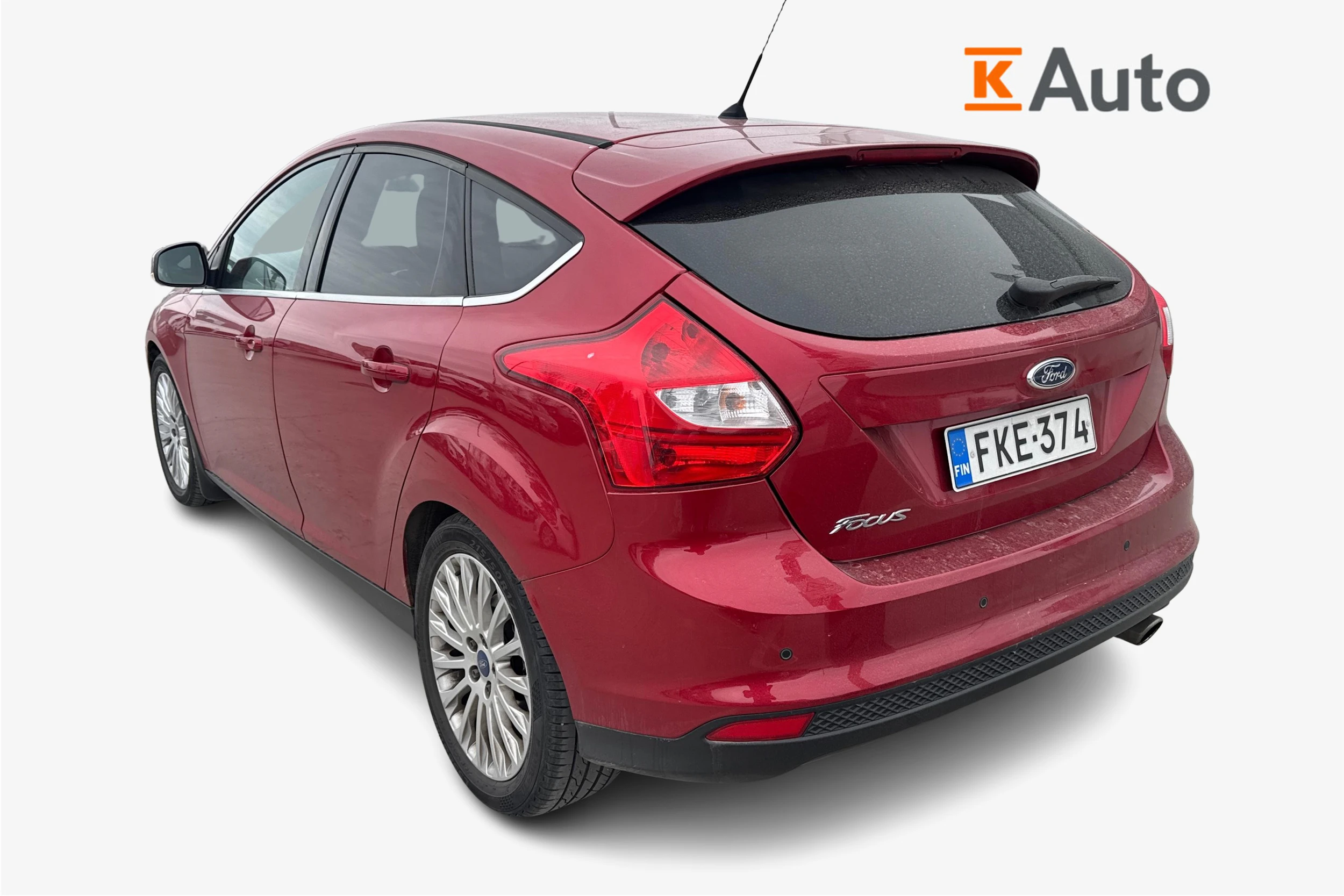 punainen Ford Focus 2011 kuva 2.