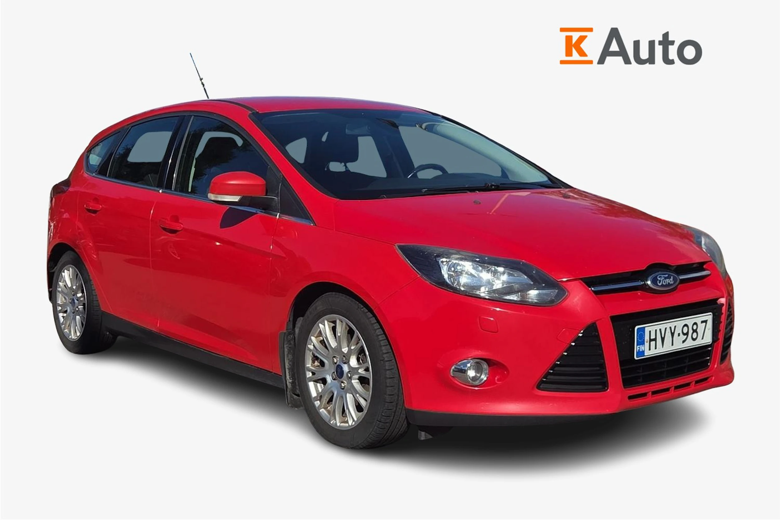 punainen Ford Focus 2012 kuva 1.