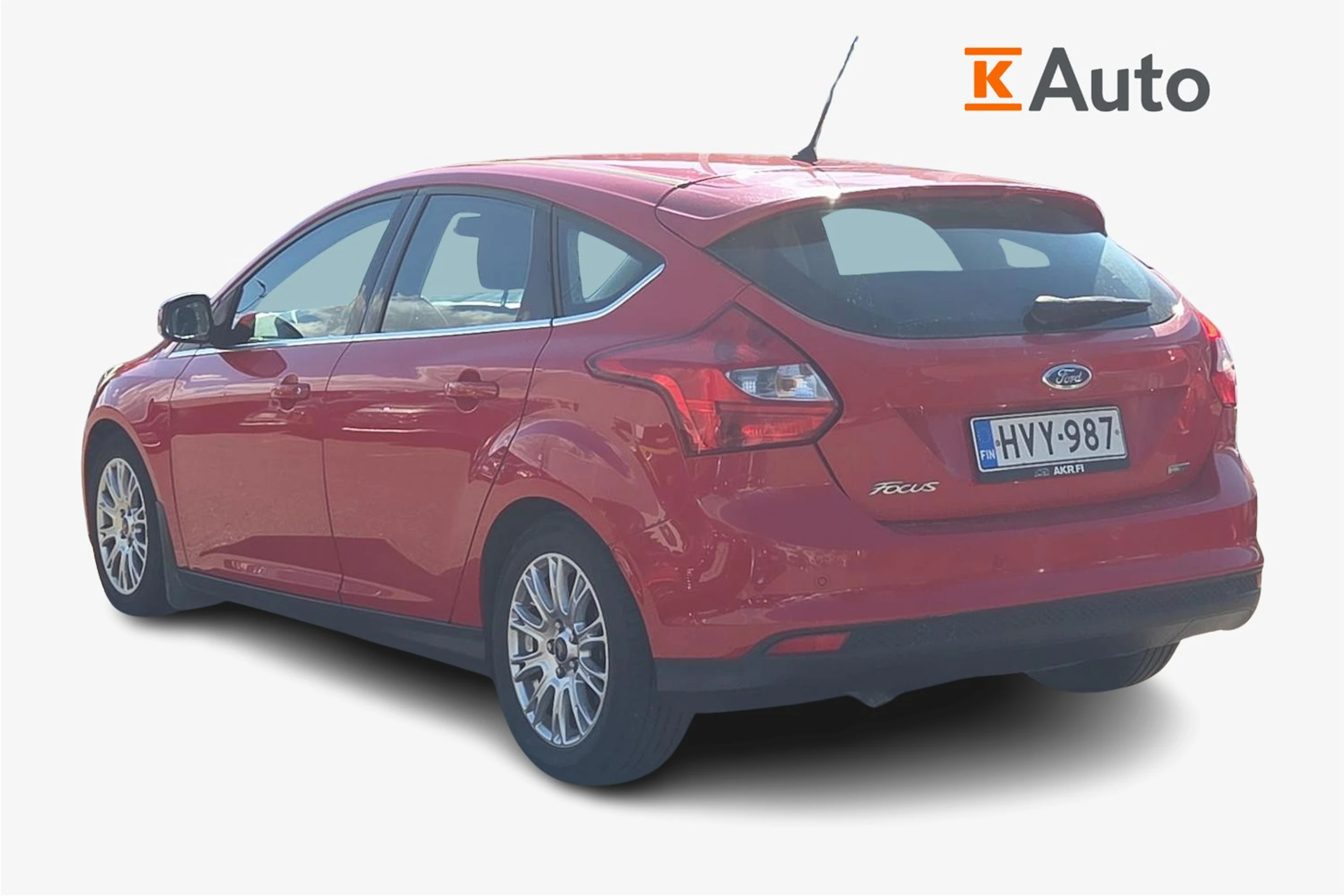 punainen Ford Focus 2012 kuva 2.