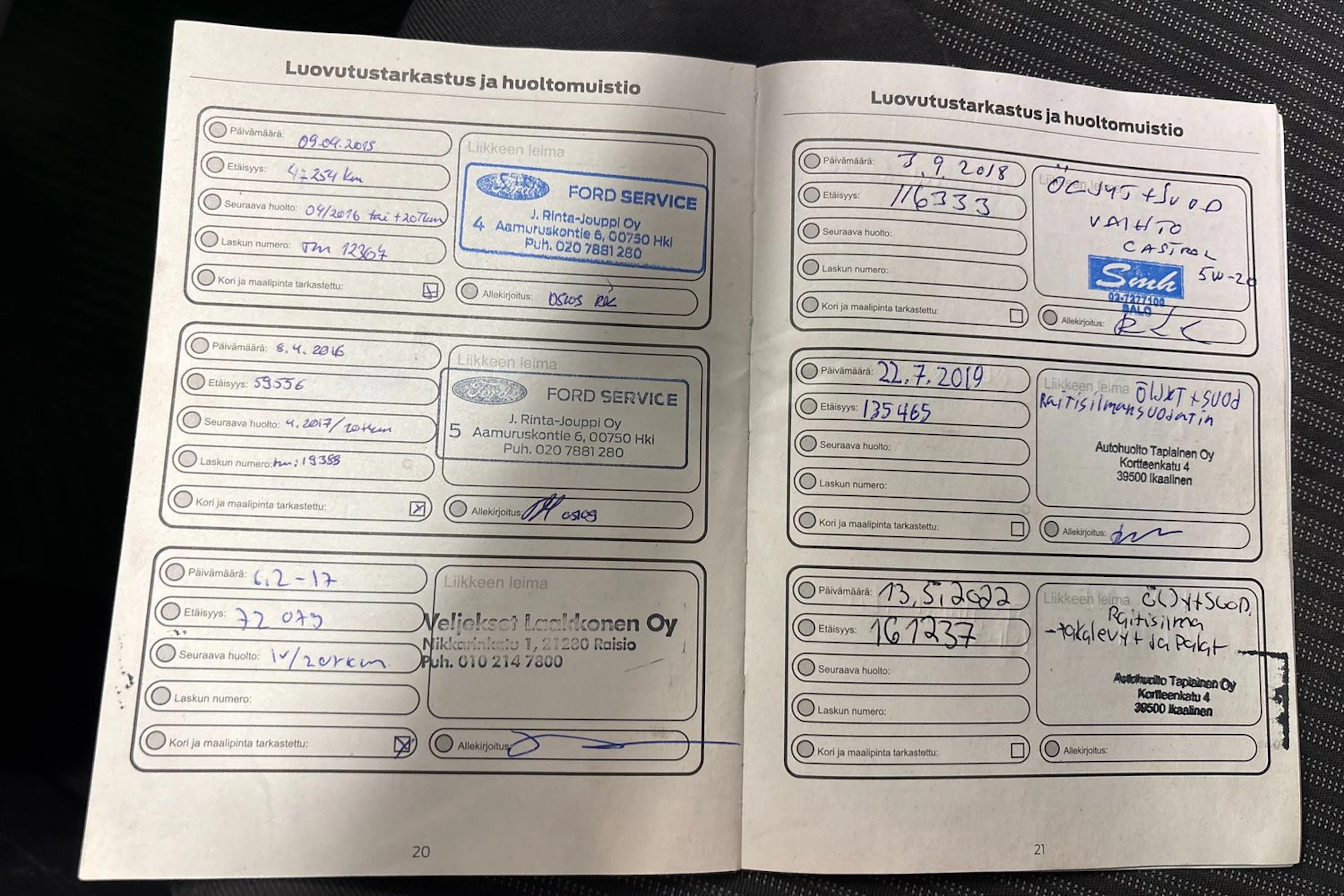 sininen Ford Focus 2012 kuva 23.