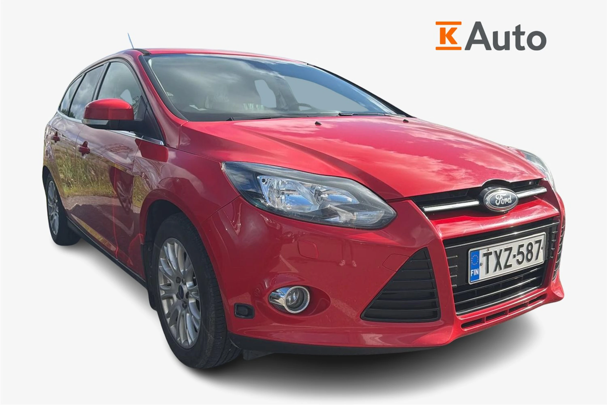 Punainen Ford FOCUS 2012 kuva 1.