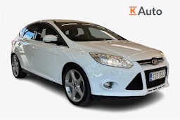 valkoinen Ford Focus 2014 kuva 1.